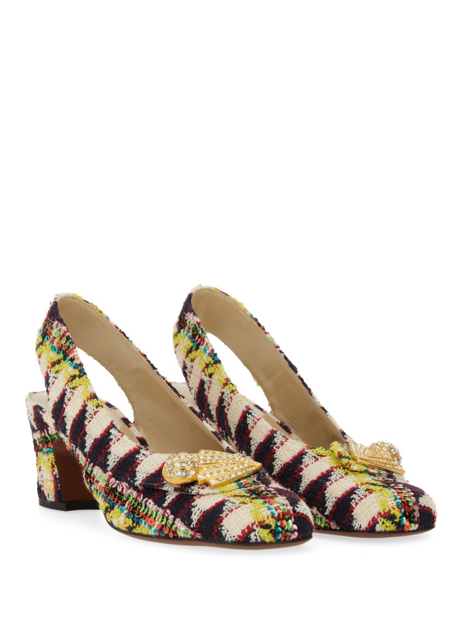 Valentino 60mm Adamantine Sequin-embellished Pumps In Multi
