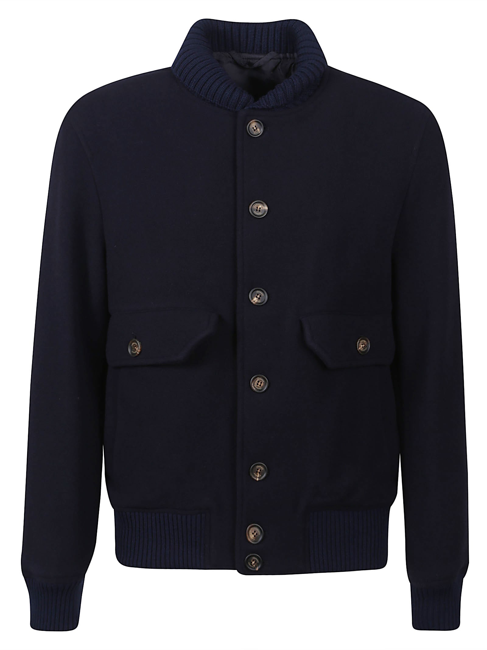 Eleventy Bomber Jacket In Black