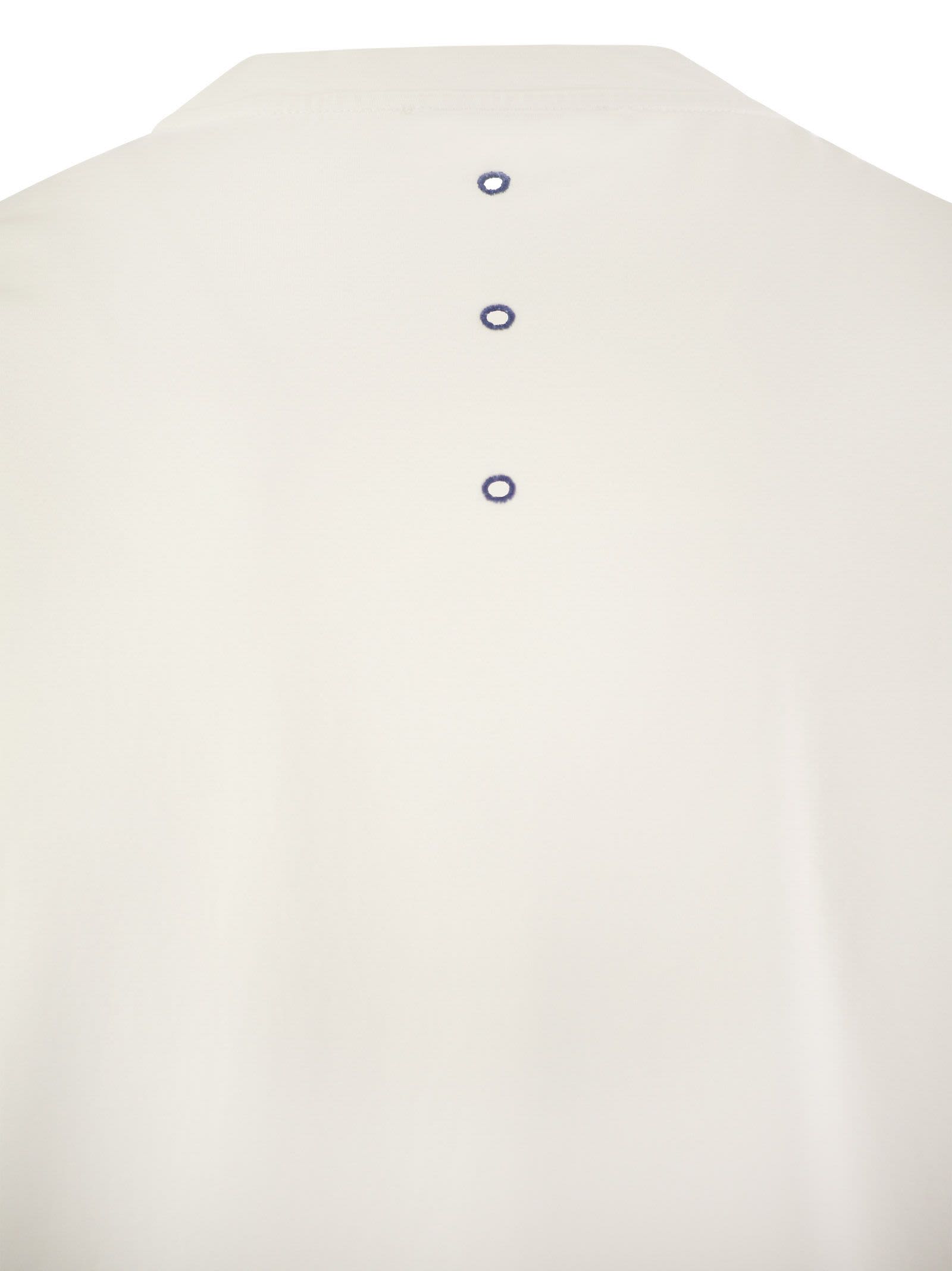 Shop Premiata Cotton Jersey T-shirt In White