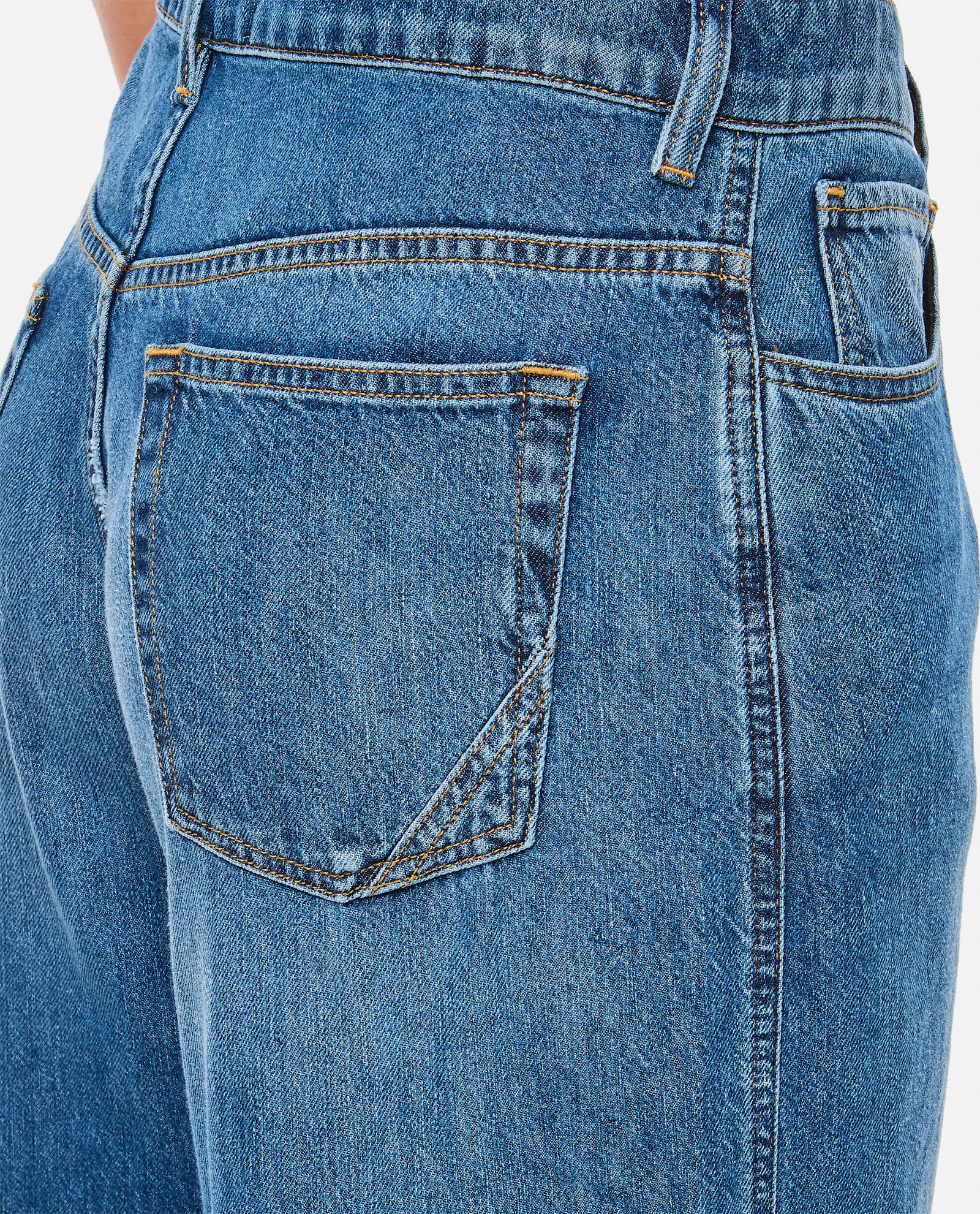 3x1 Dark Blue Denim Jeans In Blue