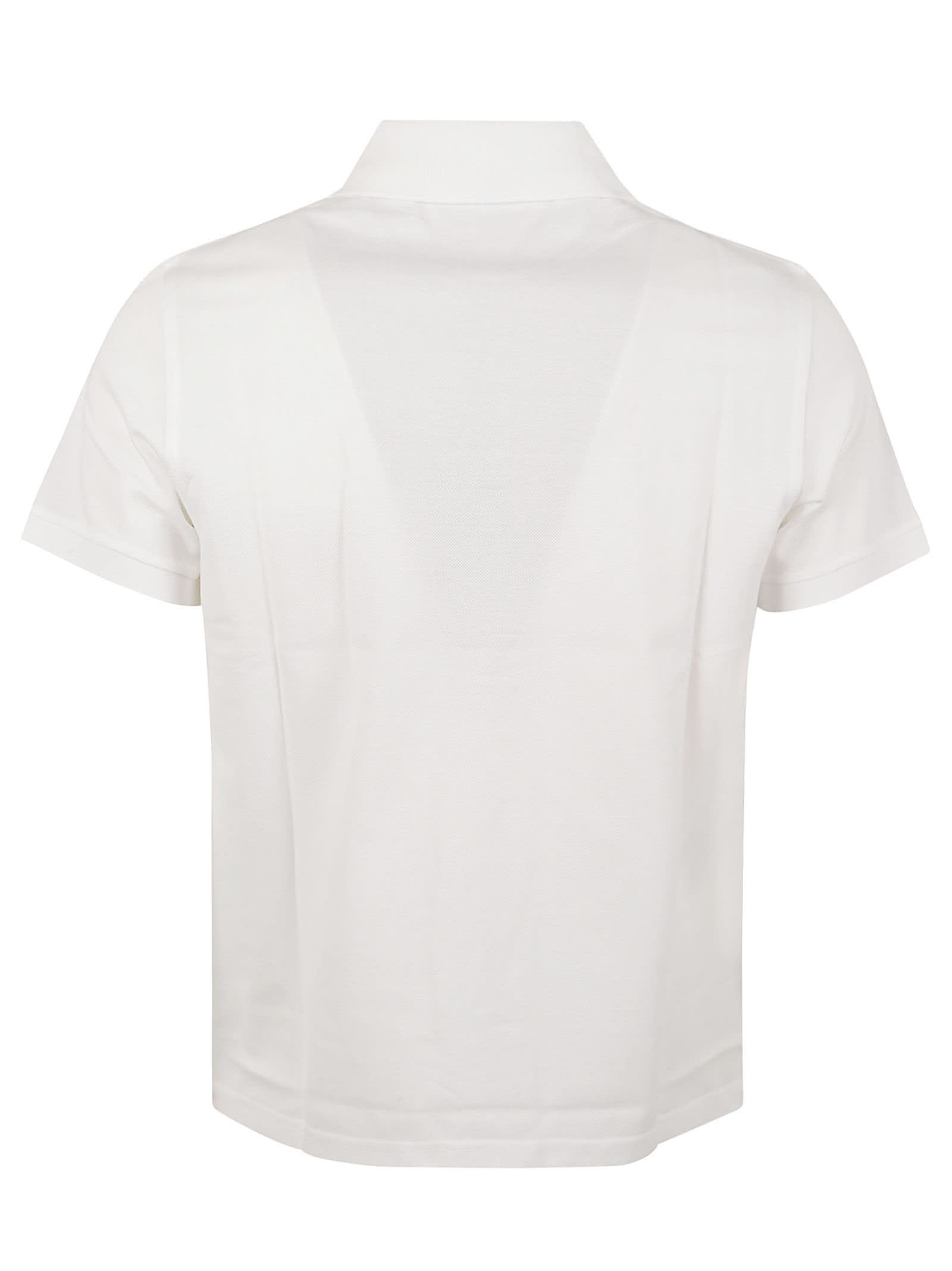 Shop Saint Laurent Sport Polo Shirt In White