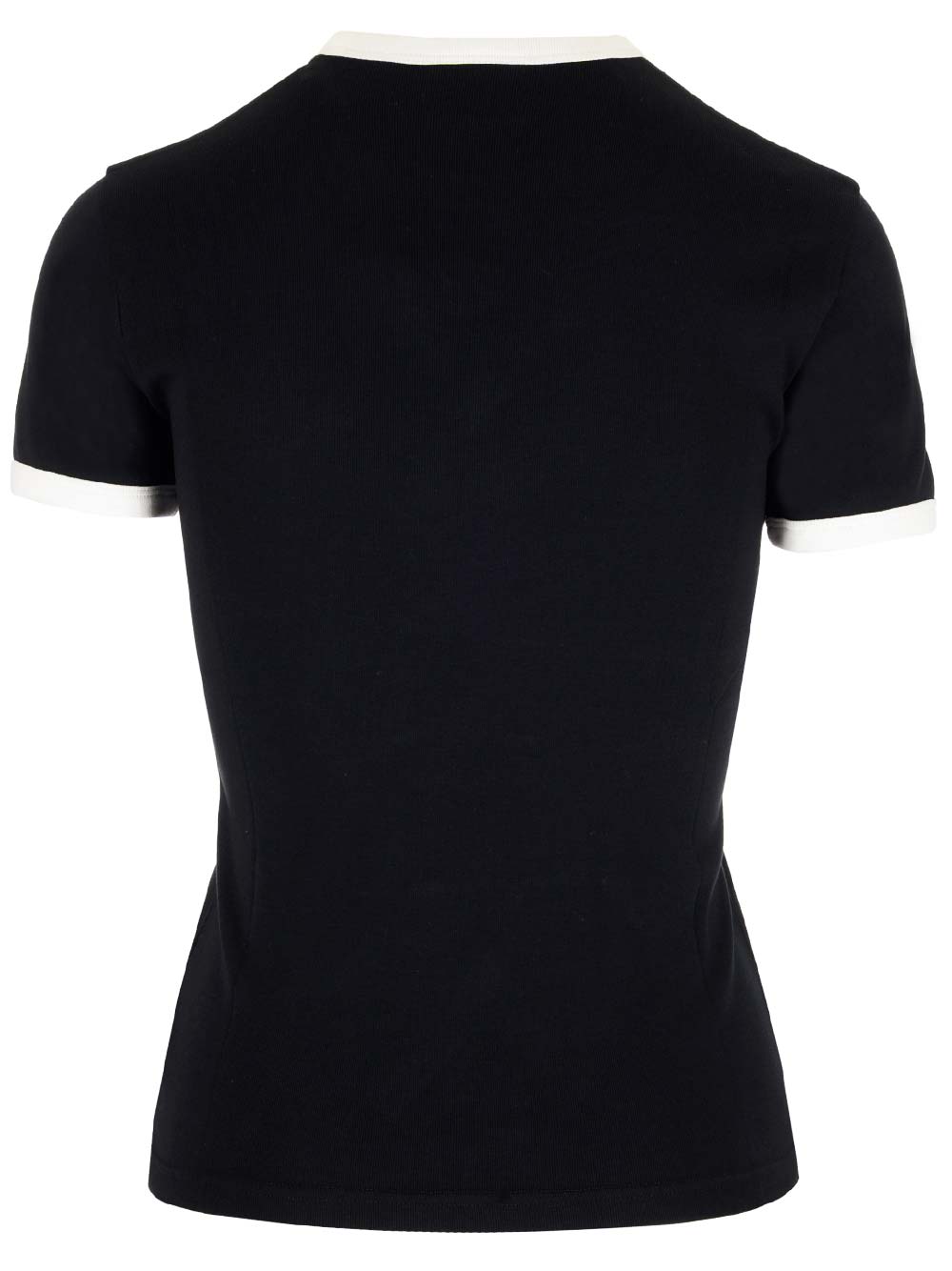 Shop Courrèges Bumpy T-shirt In Black