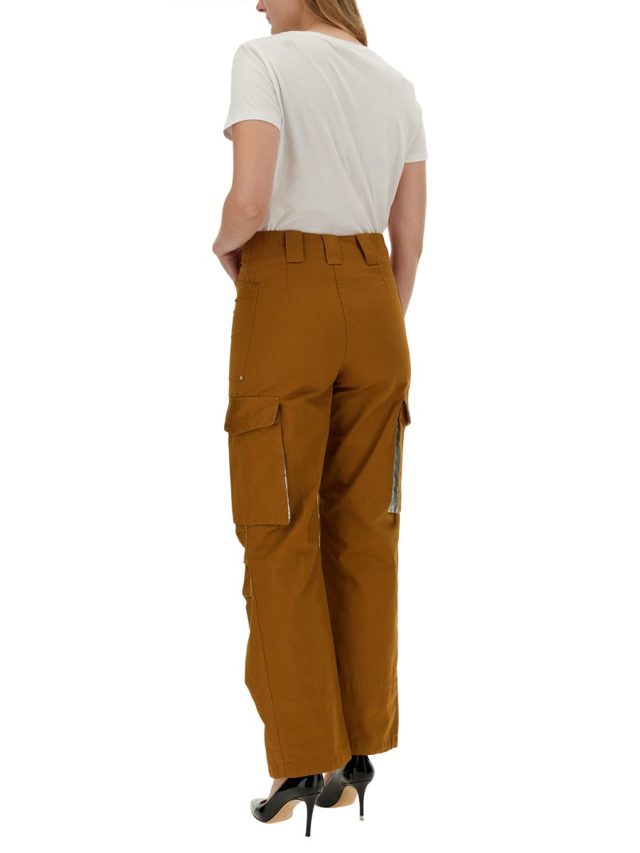 Rabanne Belt Loops Slacks In Buff