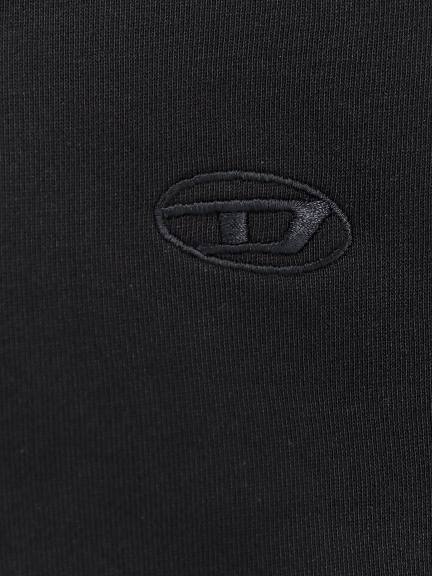 Shop Diesel Sweatshirt In Nero Ruggine