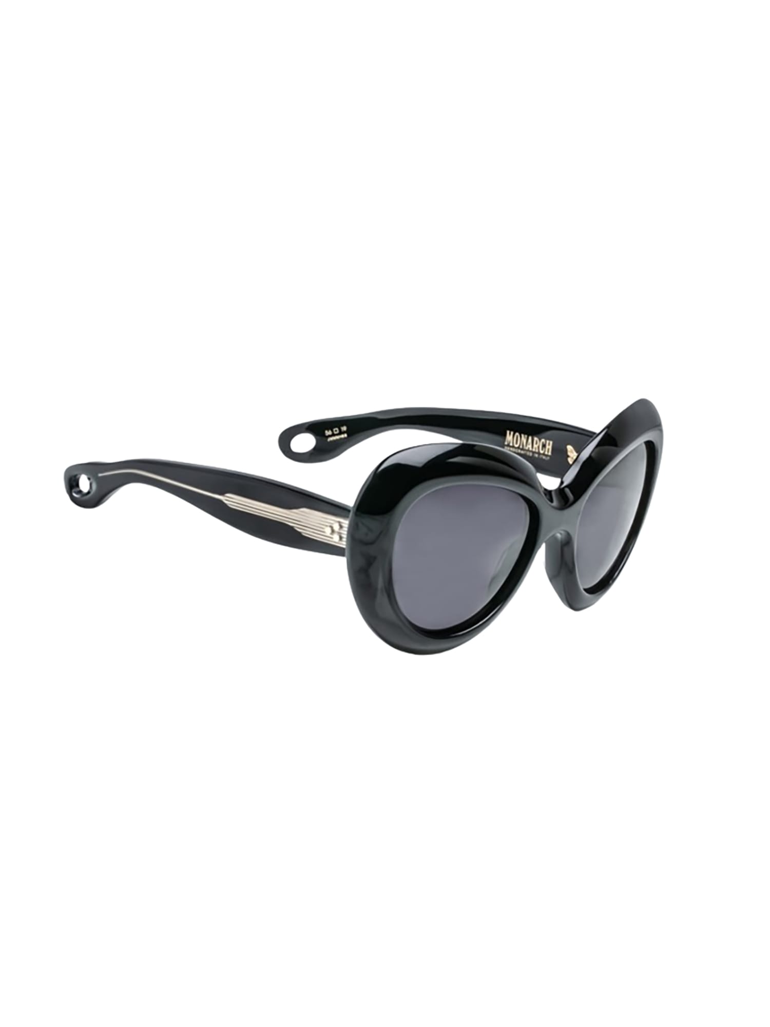 Shop Jacques Marie Mage Monarch Sunglasses In Black