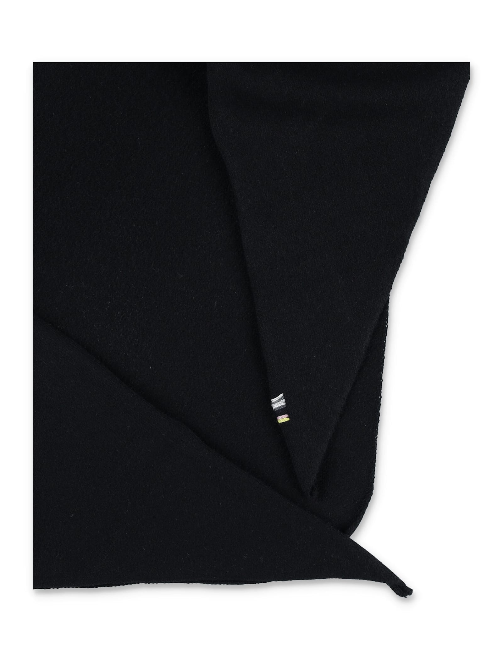 Extreme Cashmere N°150 Witch Triangle Scarf In Black