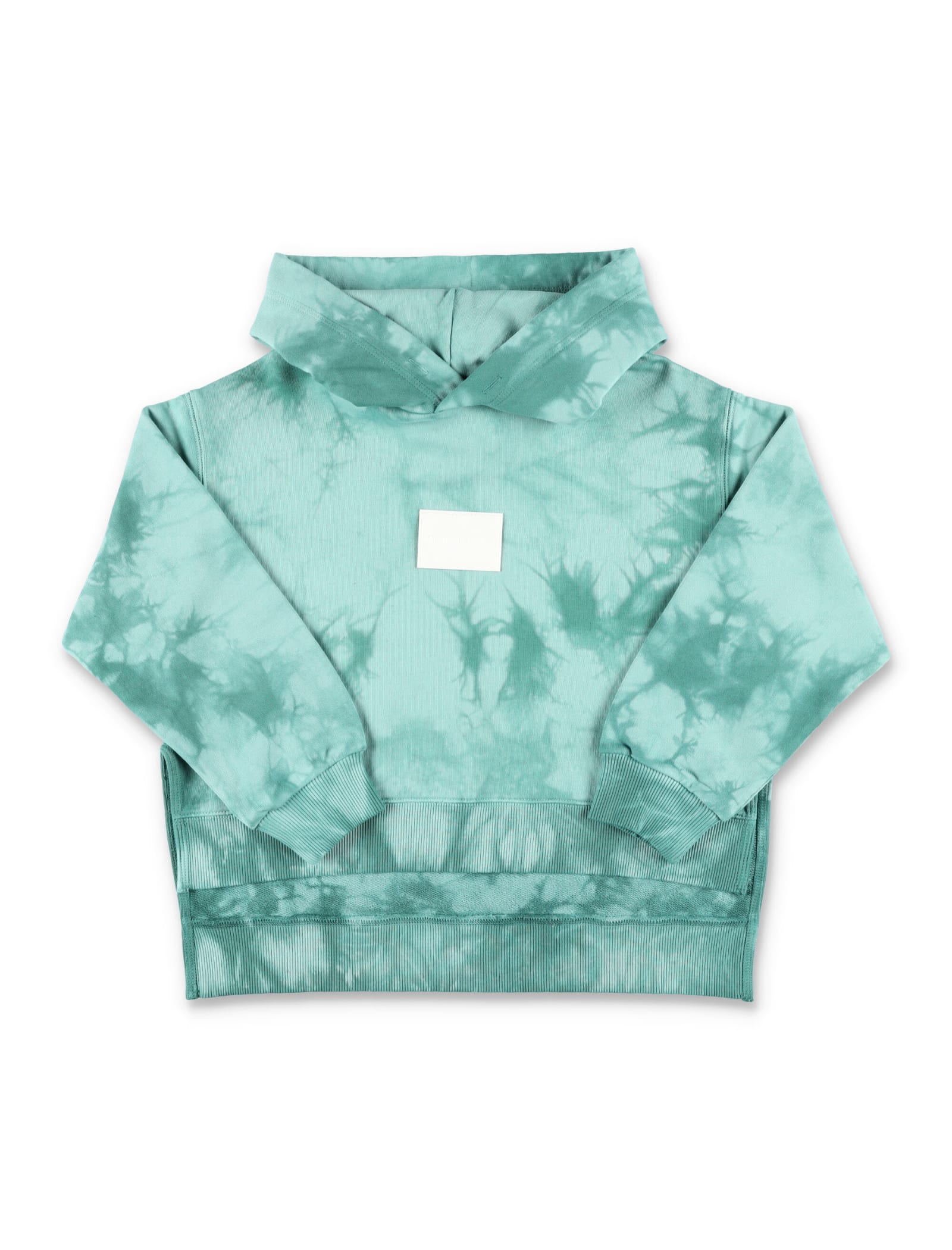 パーカー・フーディ MM6 Maison Margiela TIE-DYE HOODIE MM6 Maison Margiela tie-dye zip-up Hoodie | Neutrals | FARFETCH