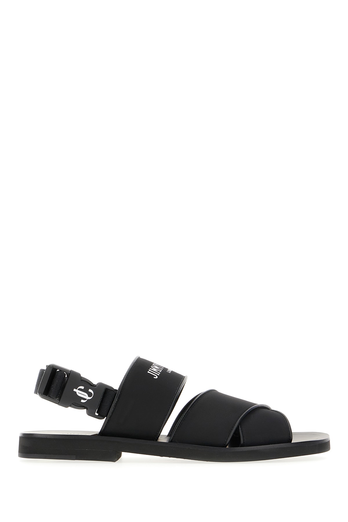 Jimmy Choo Black Nylon Sandals