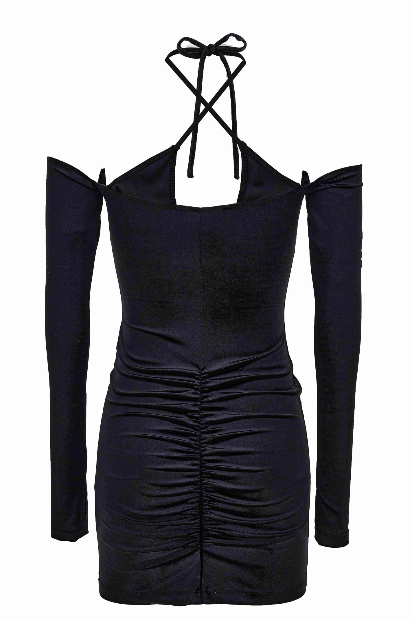 Shop Versace Jeans Couture Dress In Black