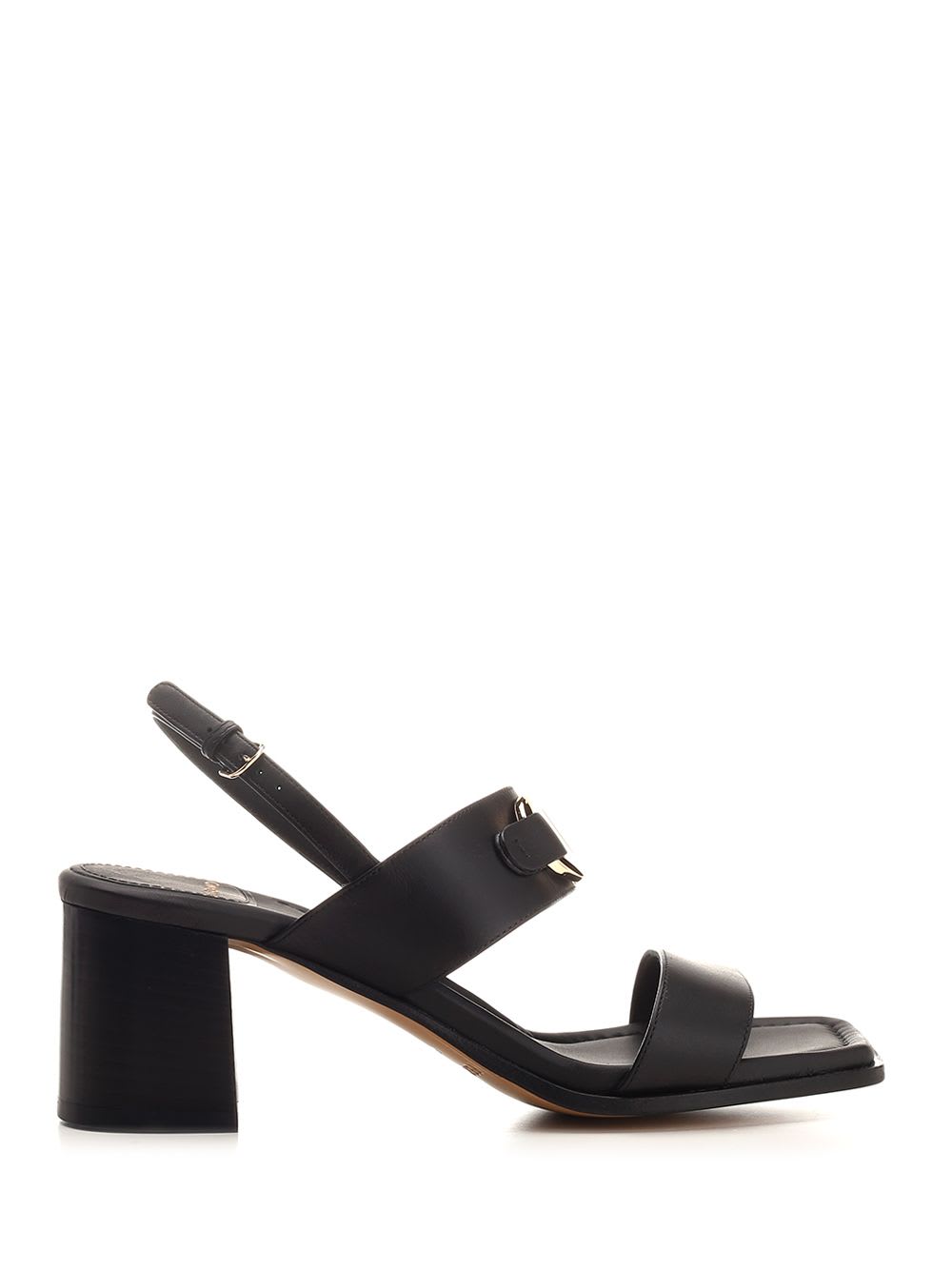 Shop Ferragamo Lou Sandal In Black