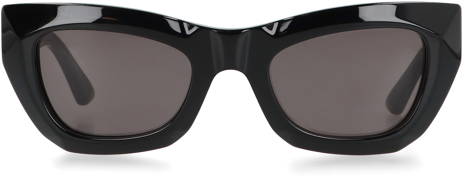 Bottega Veneta Cat Eye Sunglasses In Black