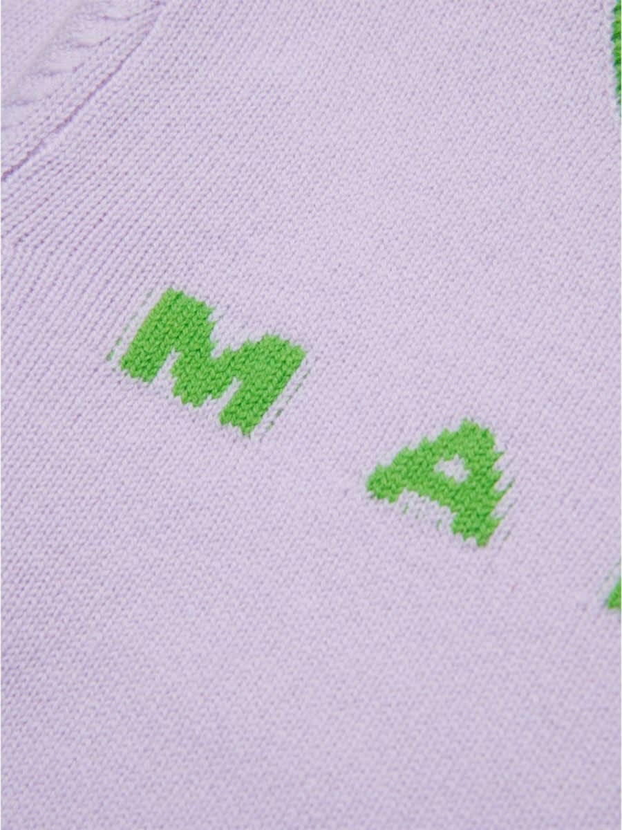 Marni Sweater Kids Color Lilac In Green
