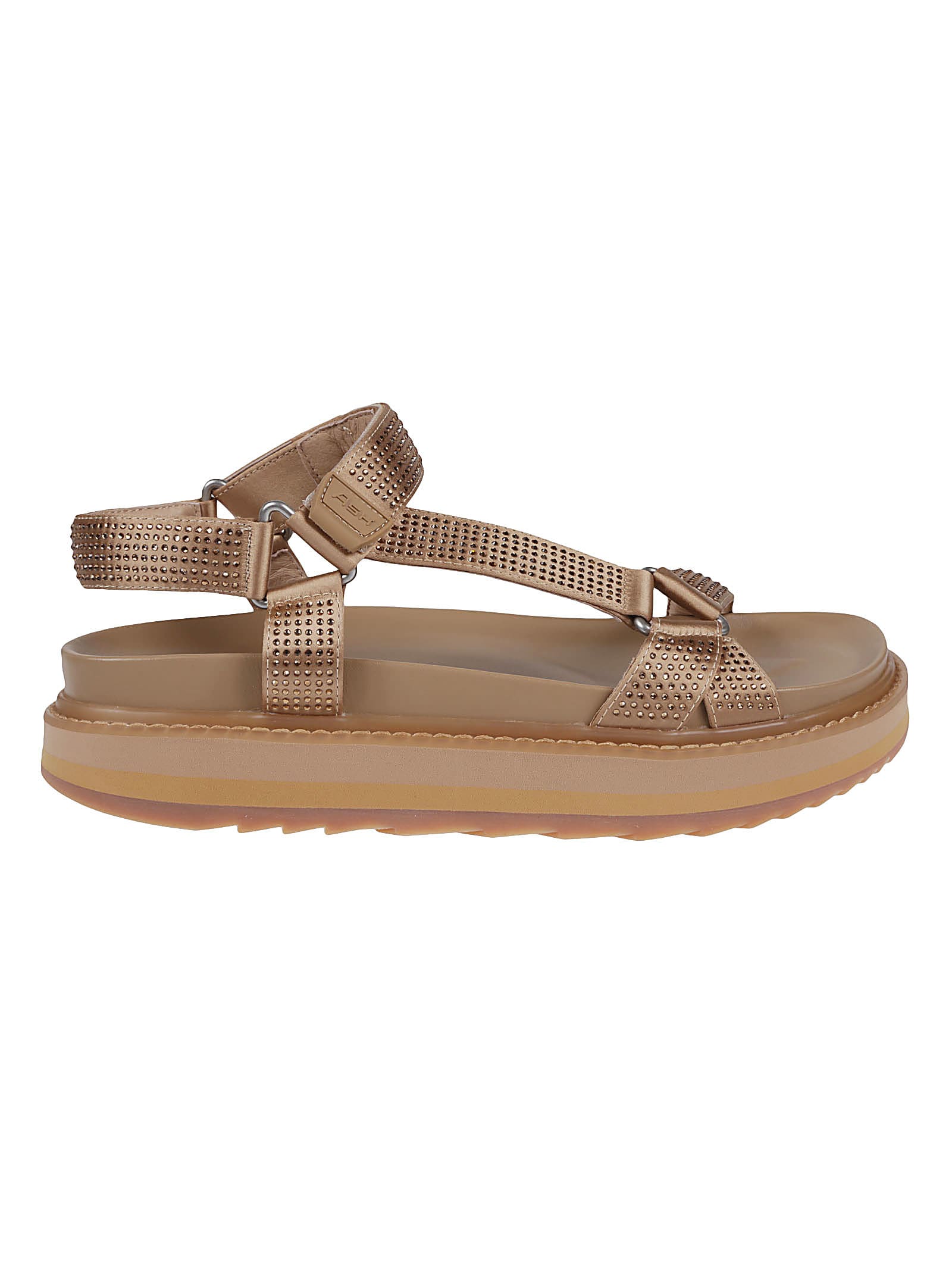 Ash Ugostrass Sandals In Nude