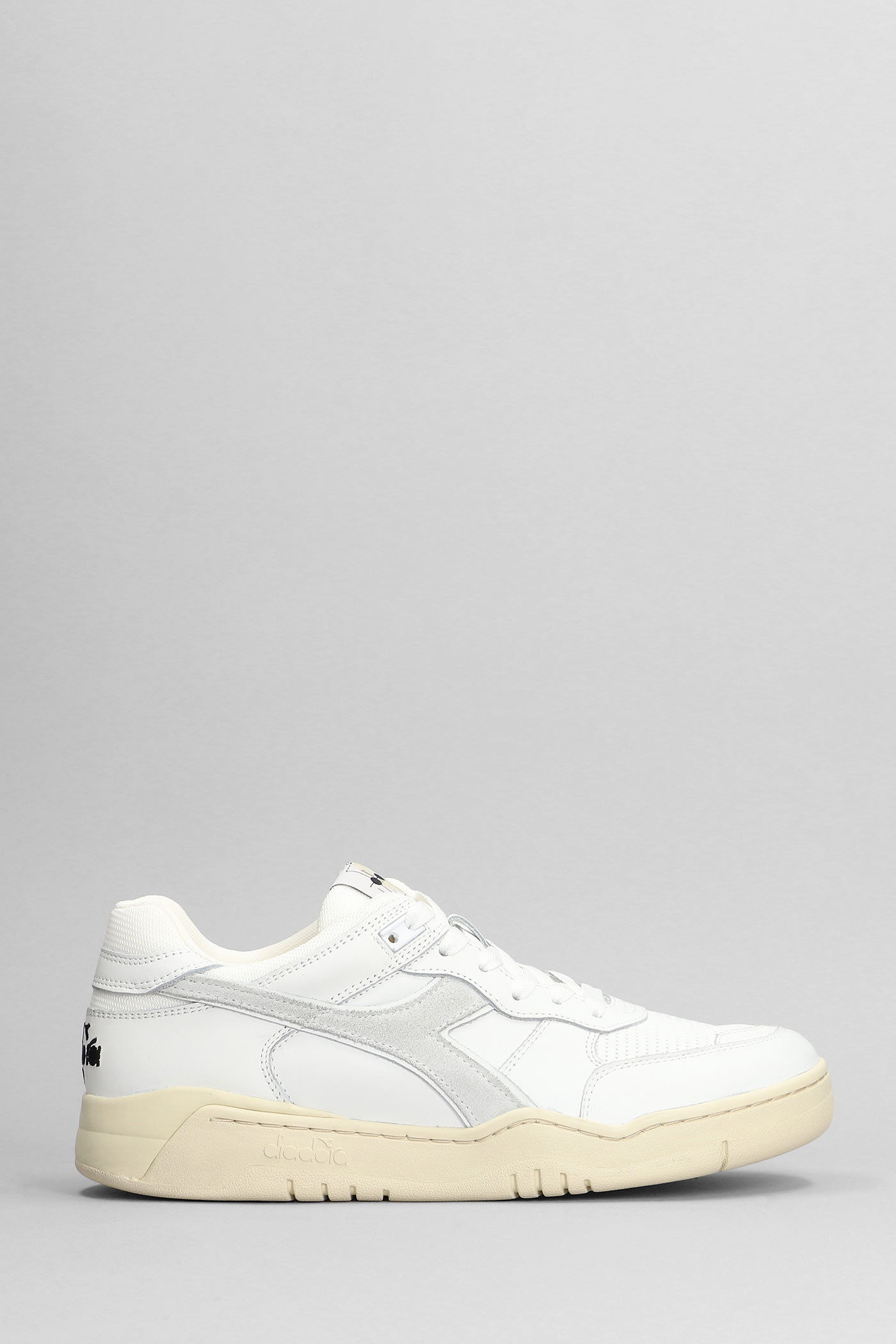 Shop Diadora B.560 Used Sneakers In White Leather