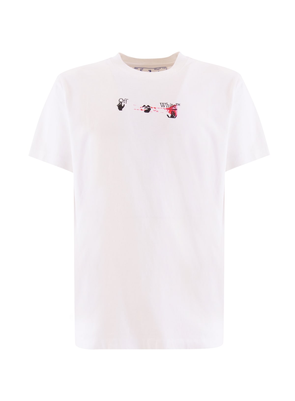 Off-white Acrylic Arrows Motif T-shirt