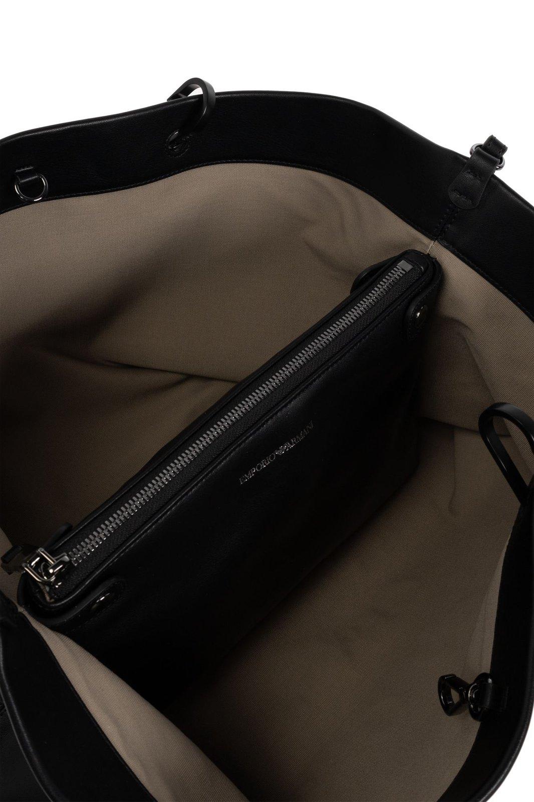 Emporio Armani Bag Type Shopper In Nero