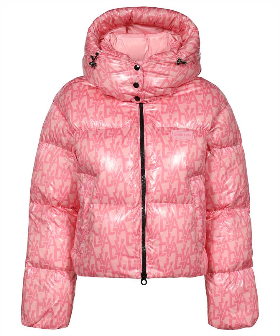 Duvetica Short Down Jacket In Coral