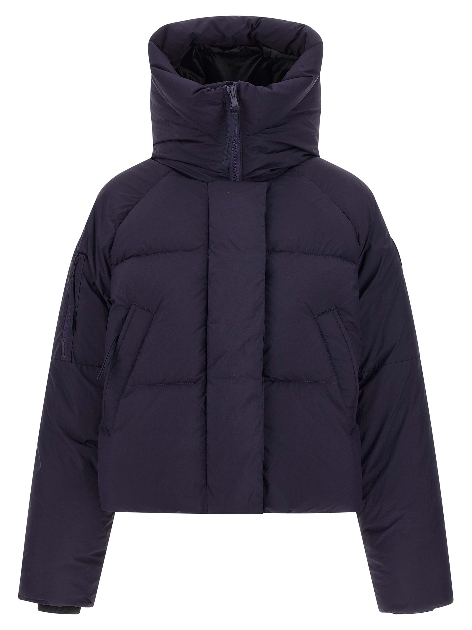 Canada Goose Chilliwack Puffer Jackets Gray In Purple