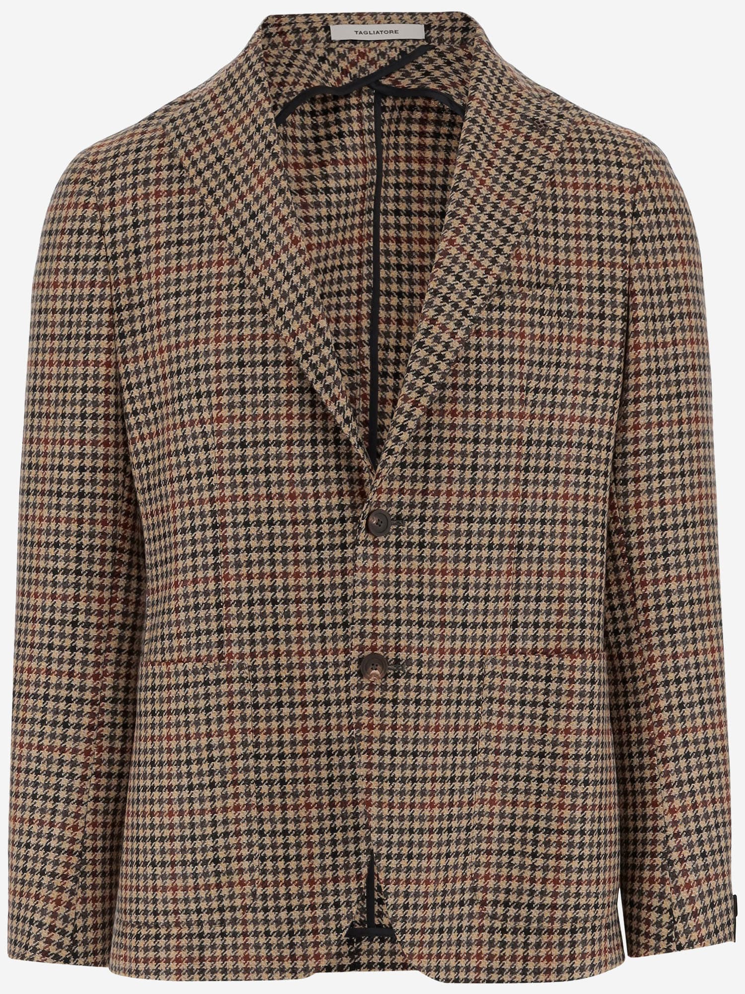 Wool And Cashmere Blend Single-breasted Jacket