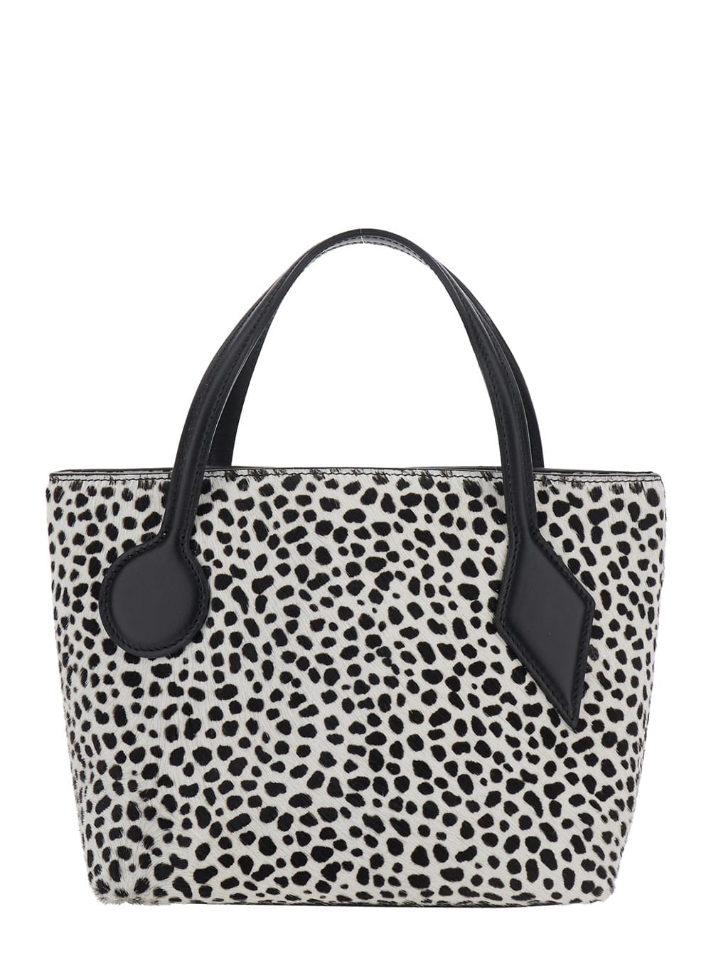 Little Liffner Sprout Tote Micro In Gray
