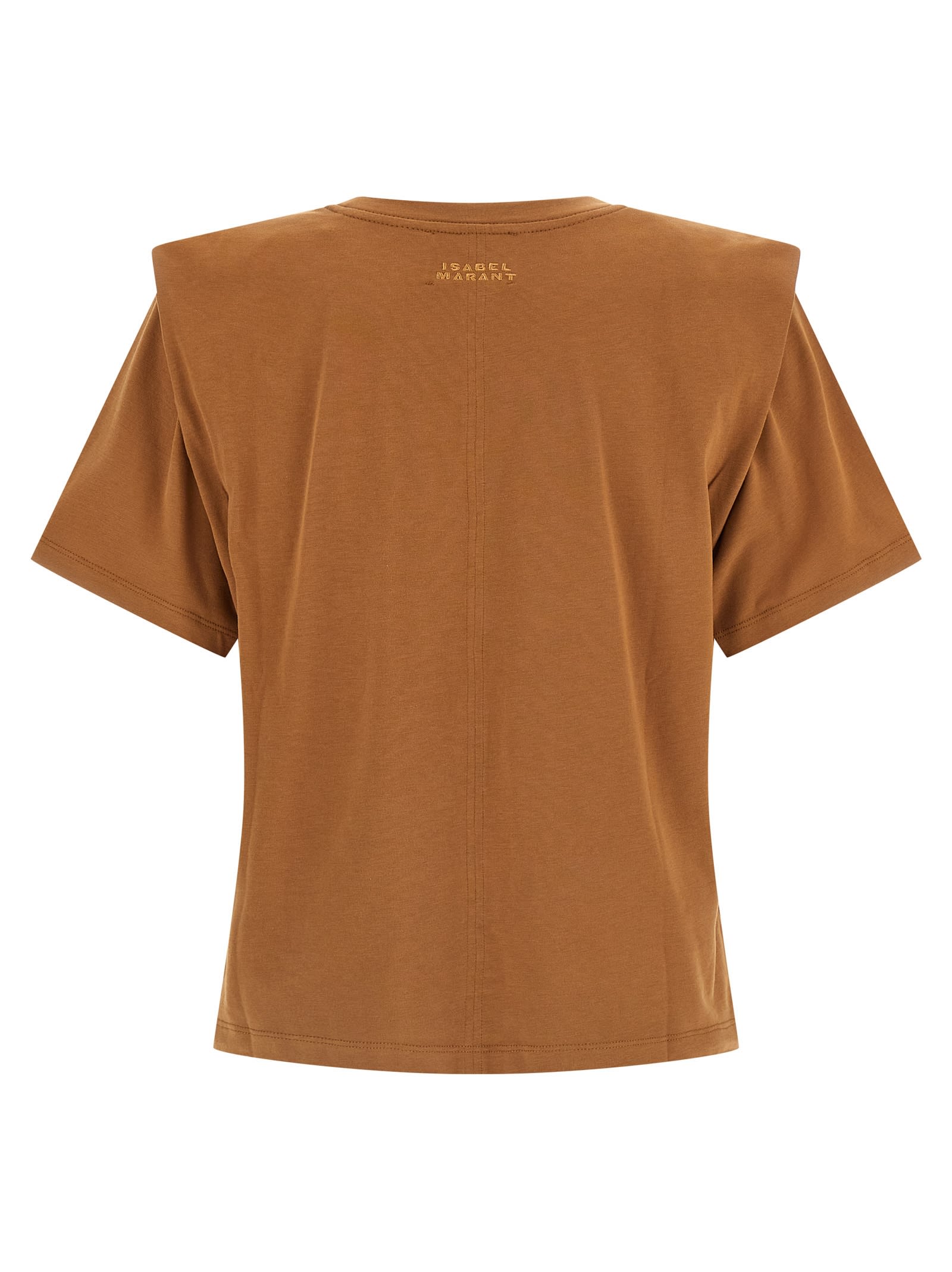 Isabel Marant Zelitos T-shirt In Brown