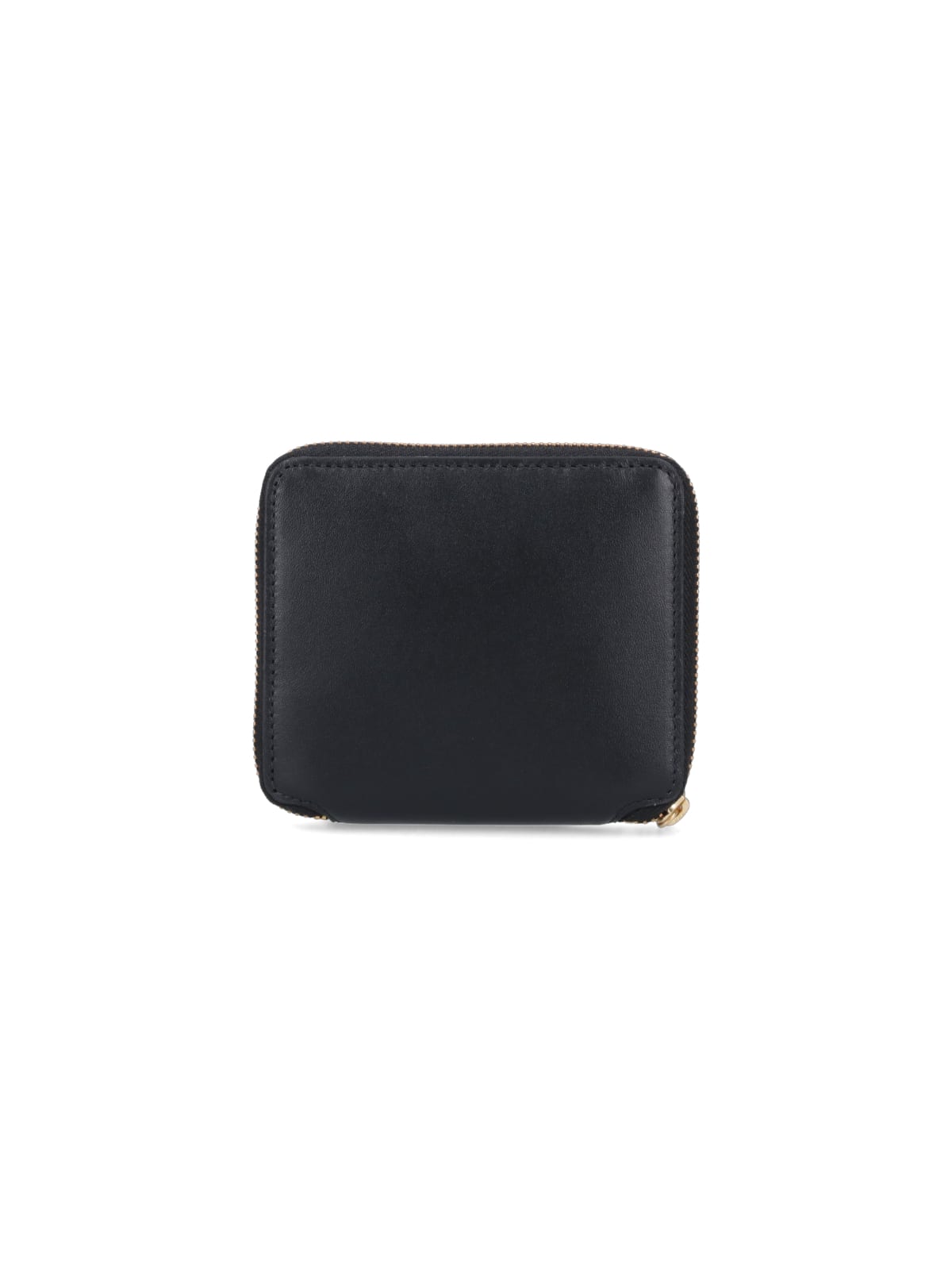 Shop Comme Des Garçons Zip-around Wallet In Black