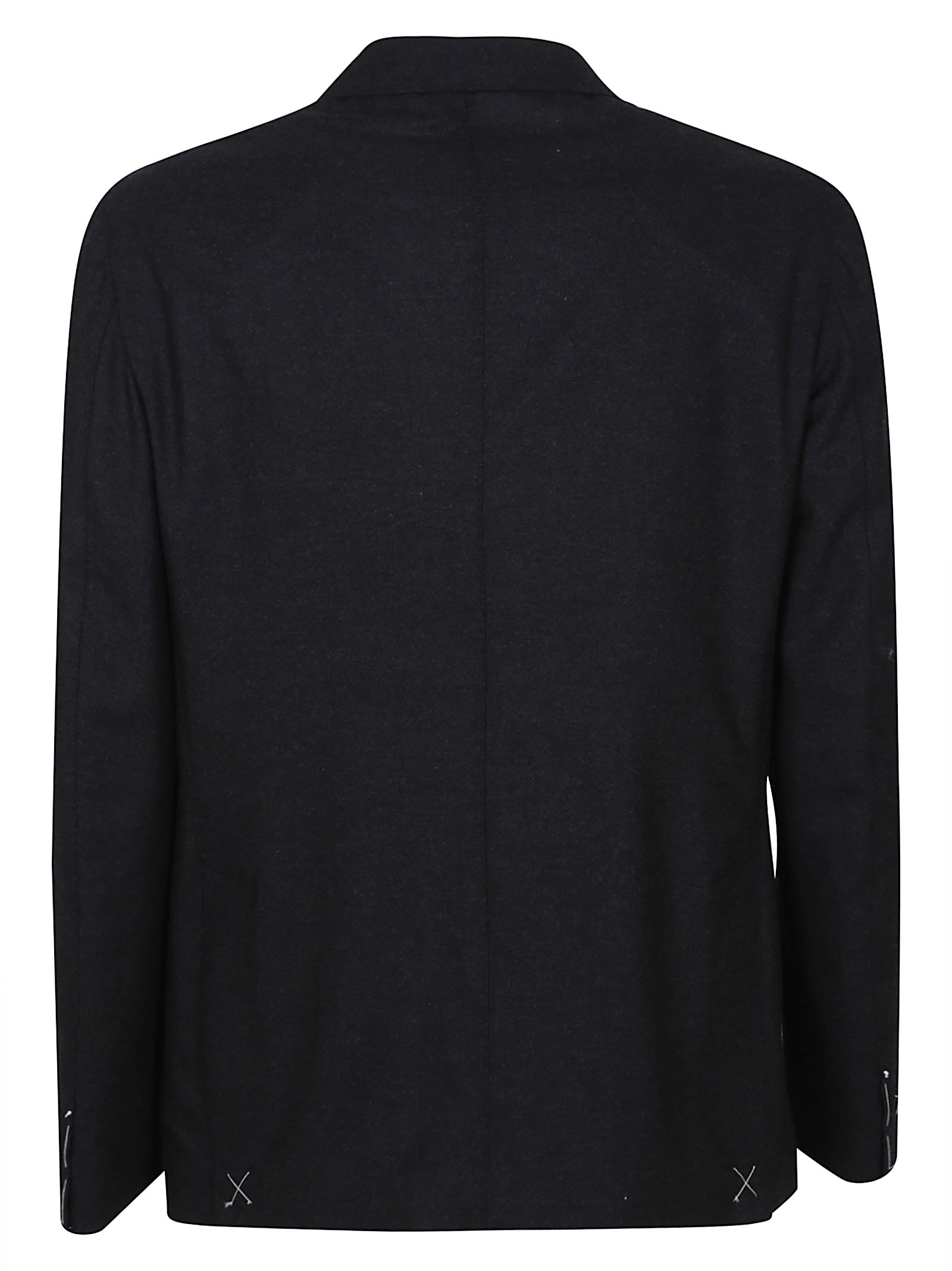 Eleventy Single Breasted Blazer In Black
