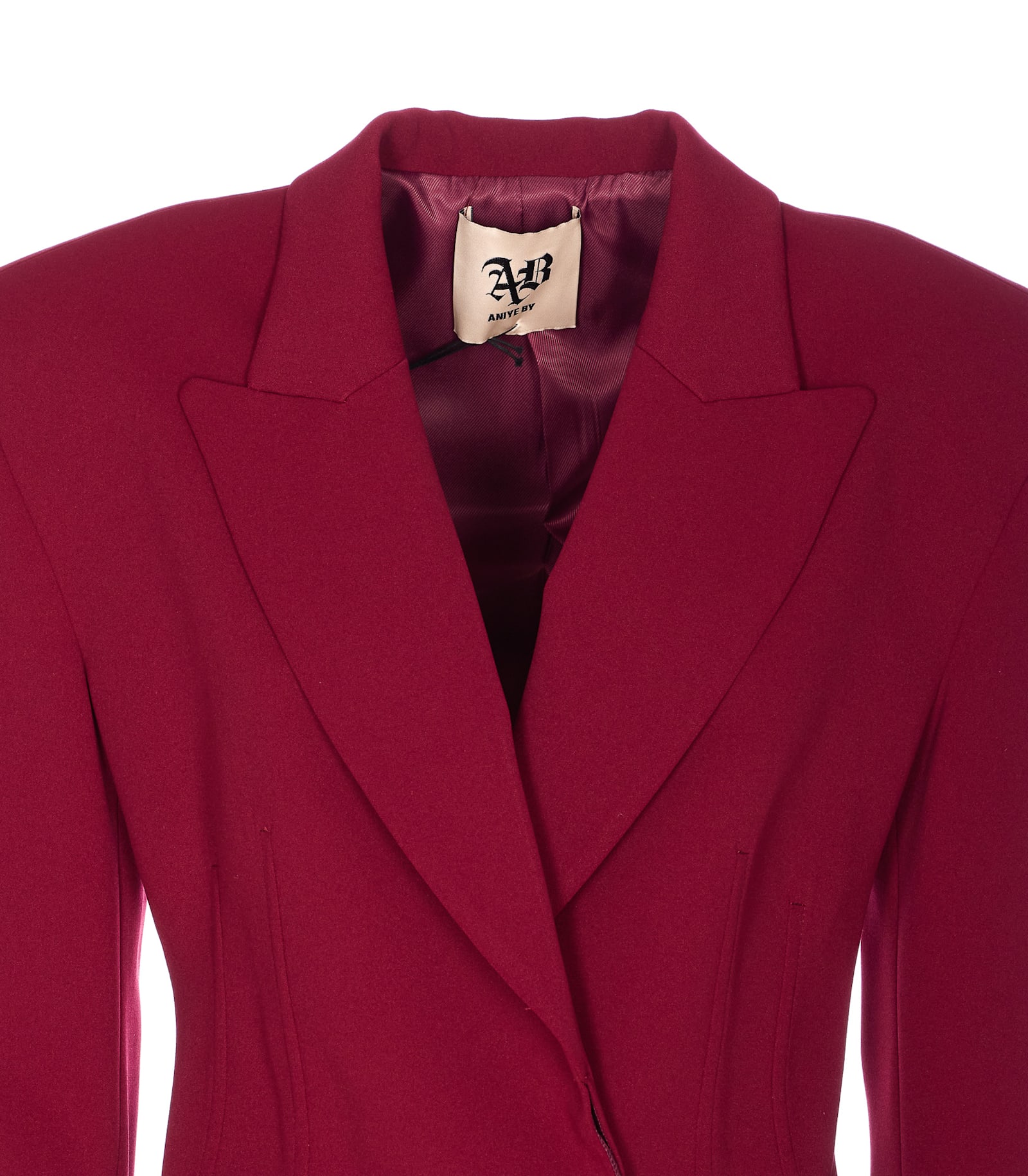 Aniye By Sienna Jacket Single Breasted Dress In Brown