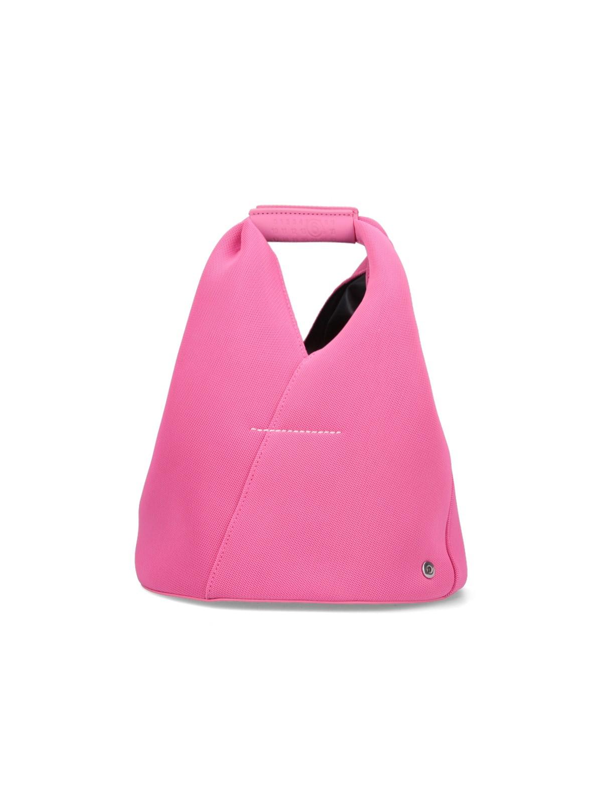 Shop Mm6 Maison Margiela Japanese Bucket Bag In Fuchsia