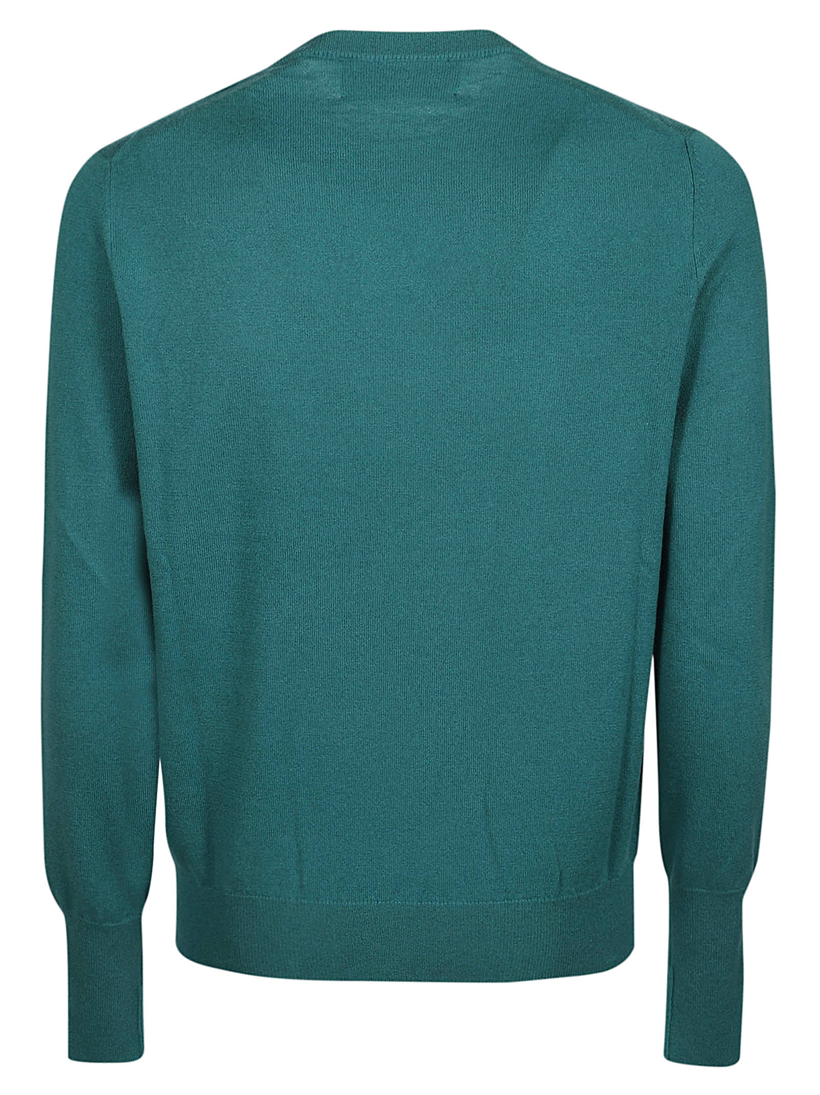 Shop Ballantyne Plain Sweater In Peacock