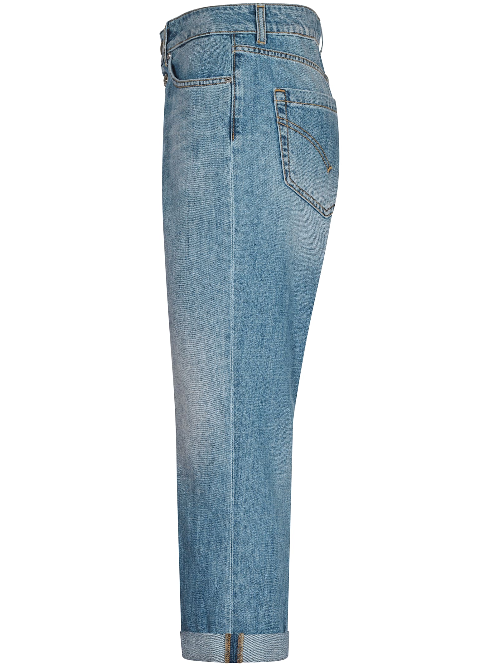 DONDUP BUTTONED SKINNY FIT JEANS