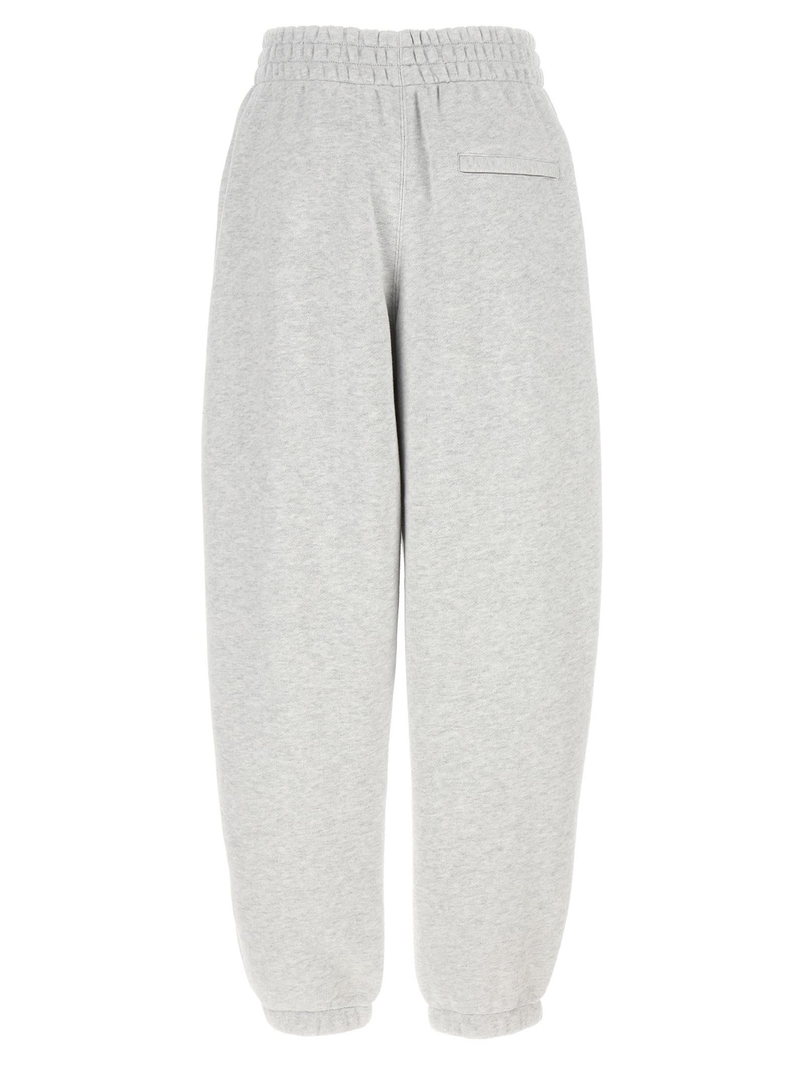 Shop Alexander Wang T Essential Terry Joggers In Gray