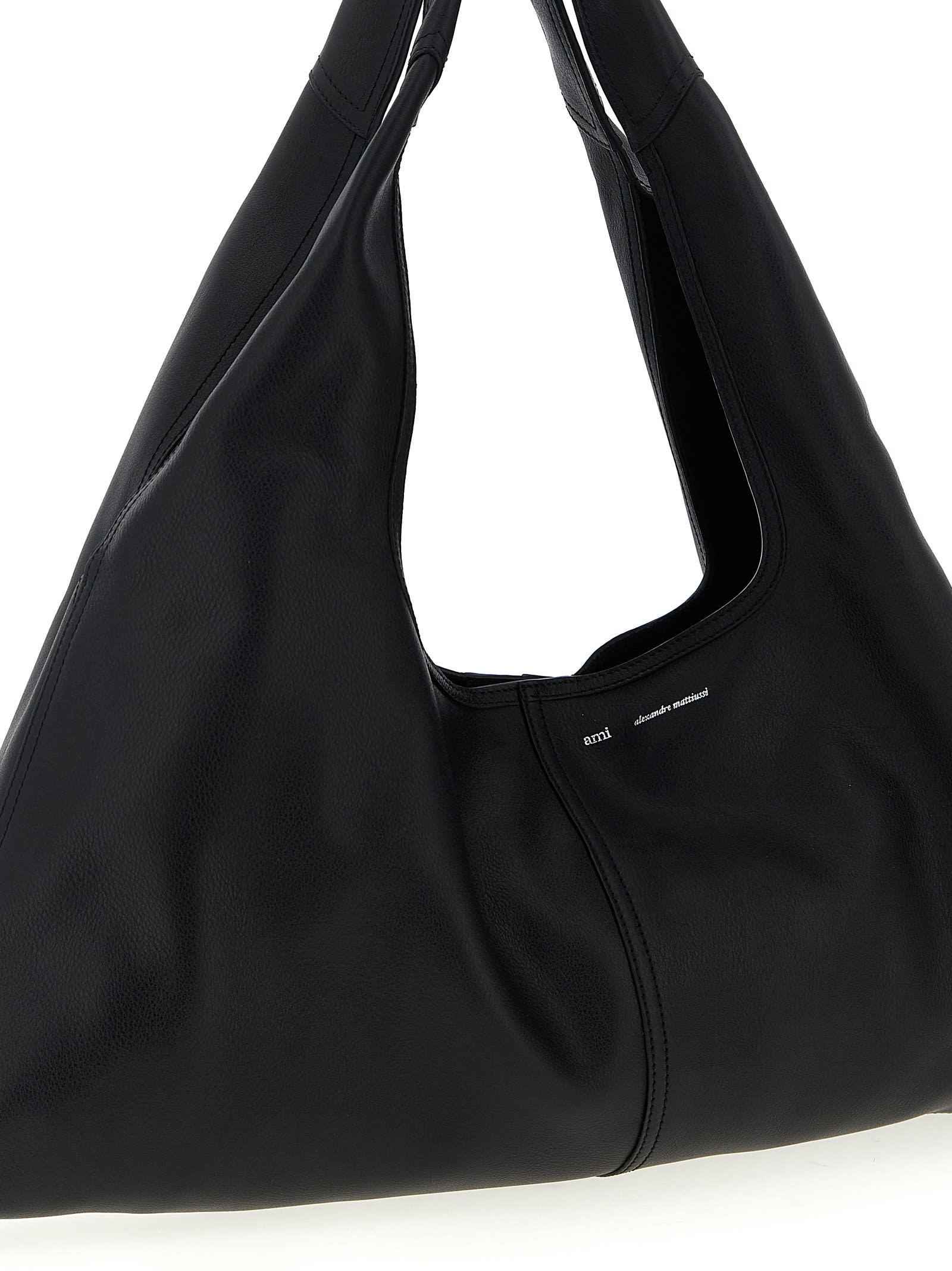 Ami Alexandre Mattiussi Shoulder Bag Ami Paris Woman Color Black In Black