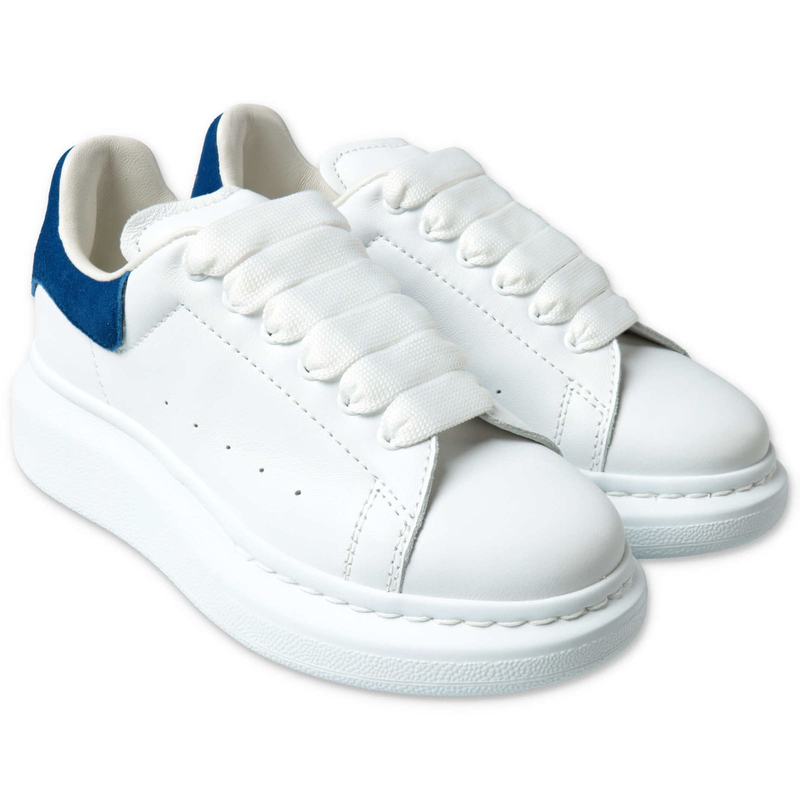 Alexander McQueen Leather Sneakers With Laces