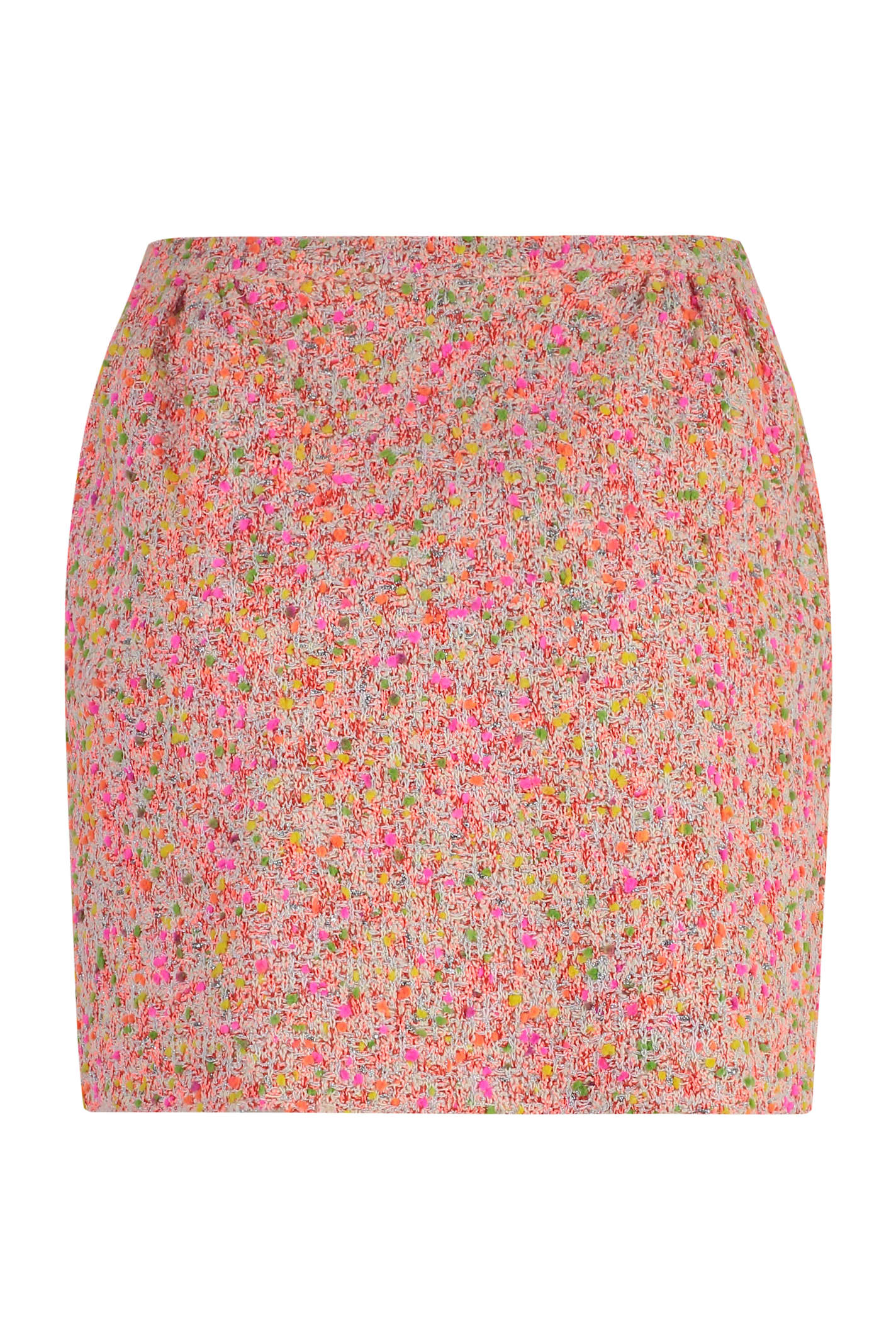 Alfieri &amp; St.john Boucle Knit Skirt In Multicolor