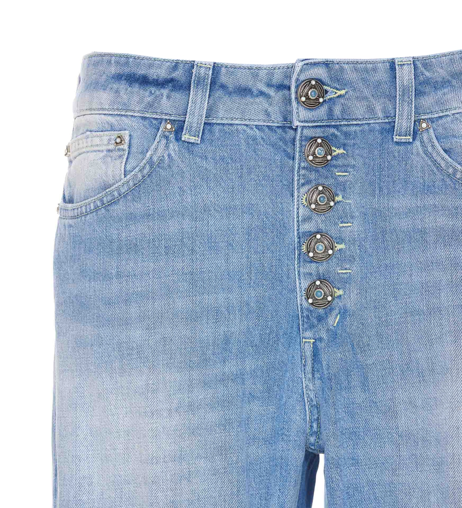 Dondup Vaqueros Rectos - Azul In Blue