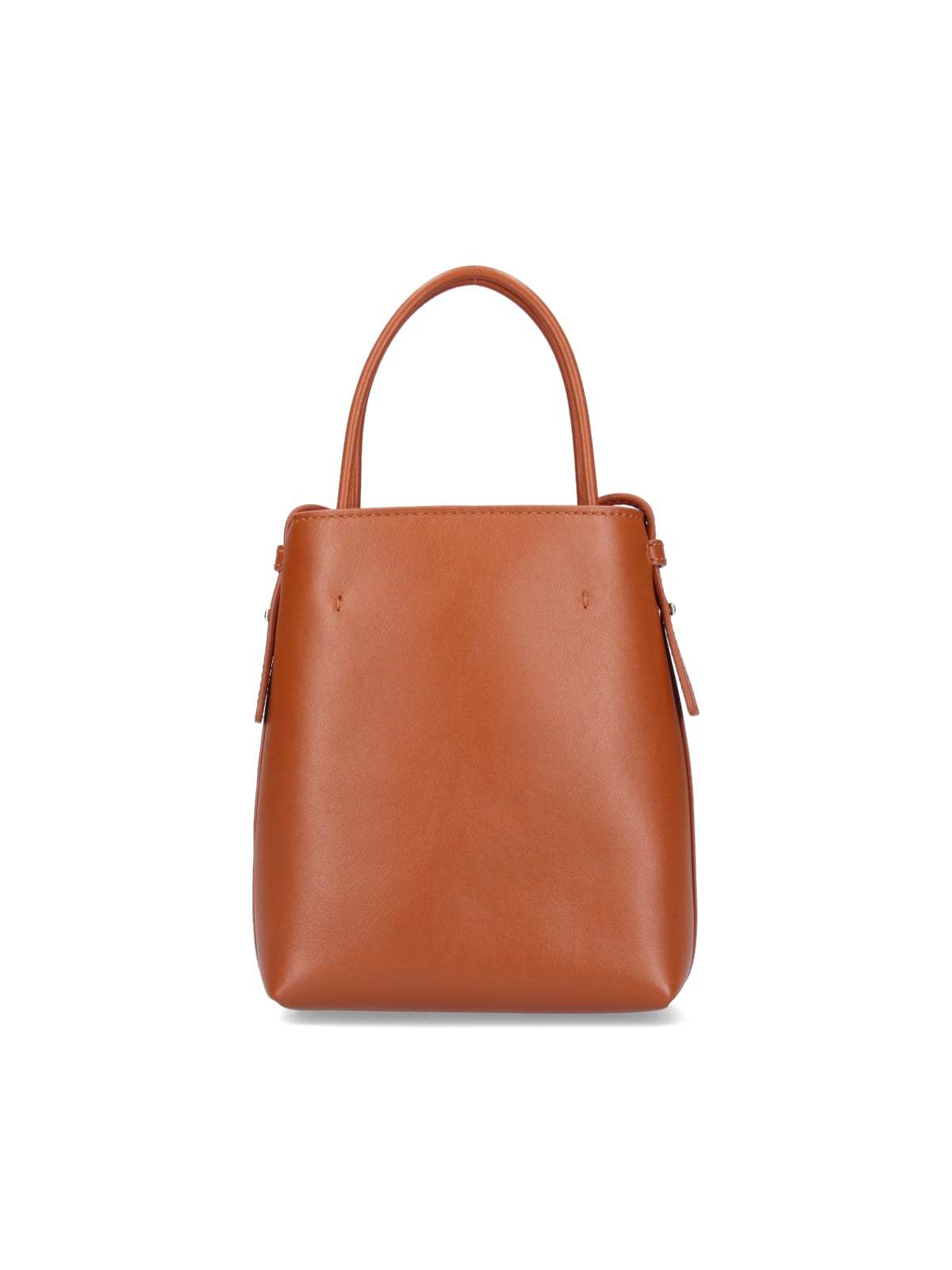 Shop Chloé Sense Micro Bag In Brown