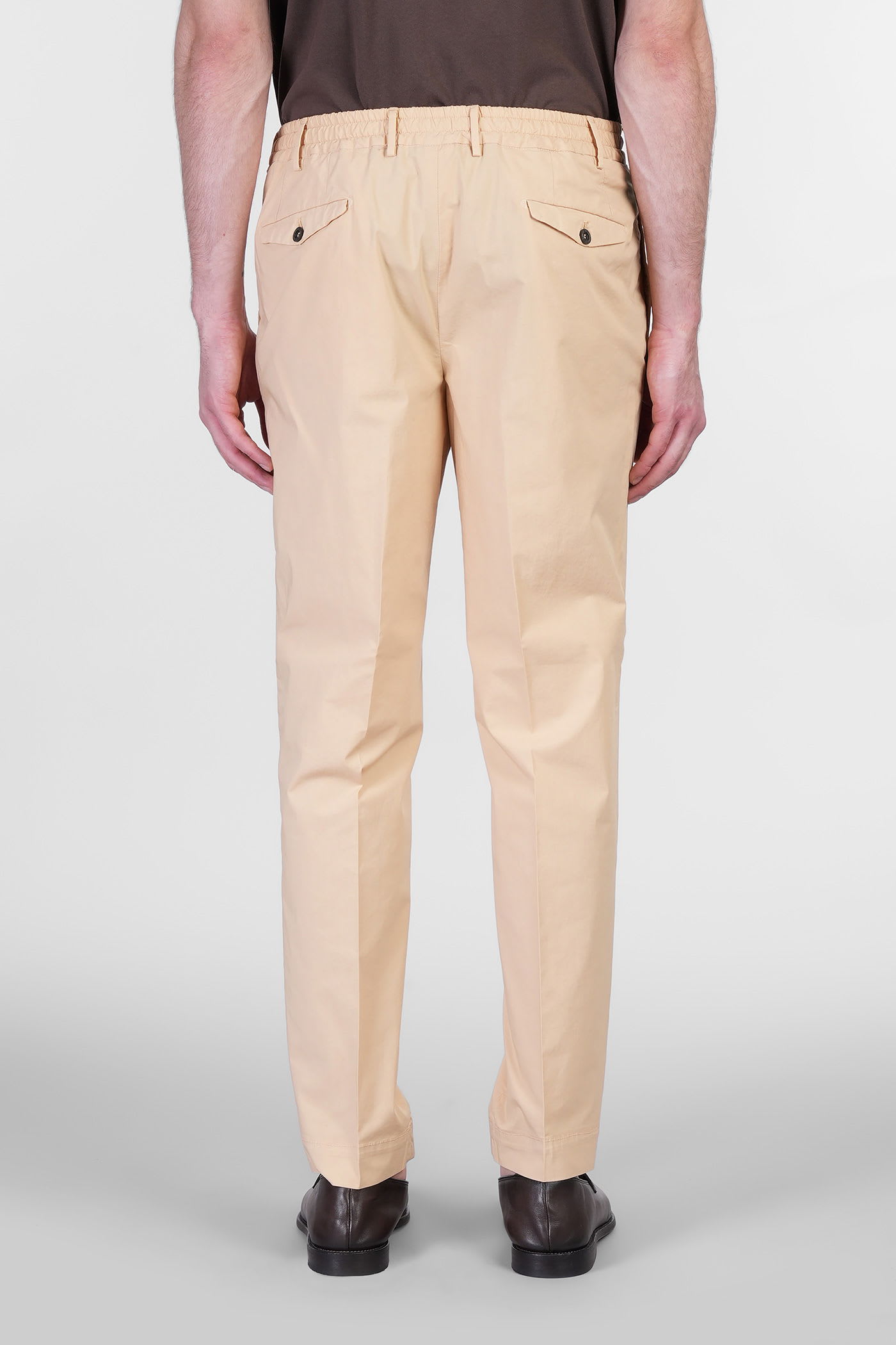 Santaniello Irno Evo Pants In Beige Cotton