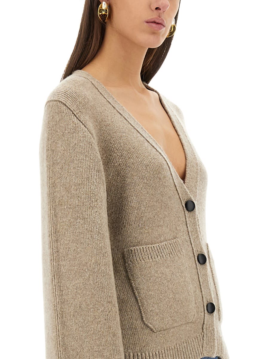 Shop Khaite Scarlet Cardigan In Beige