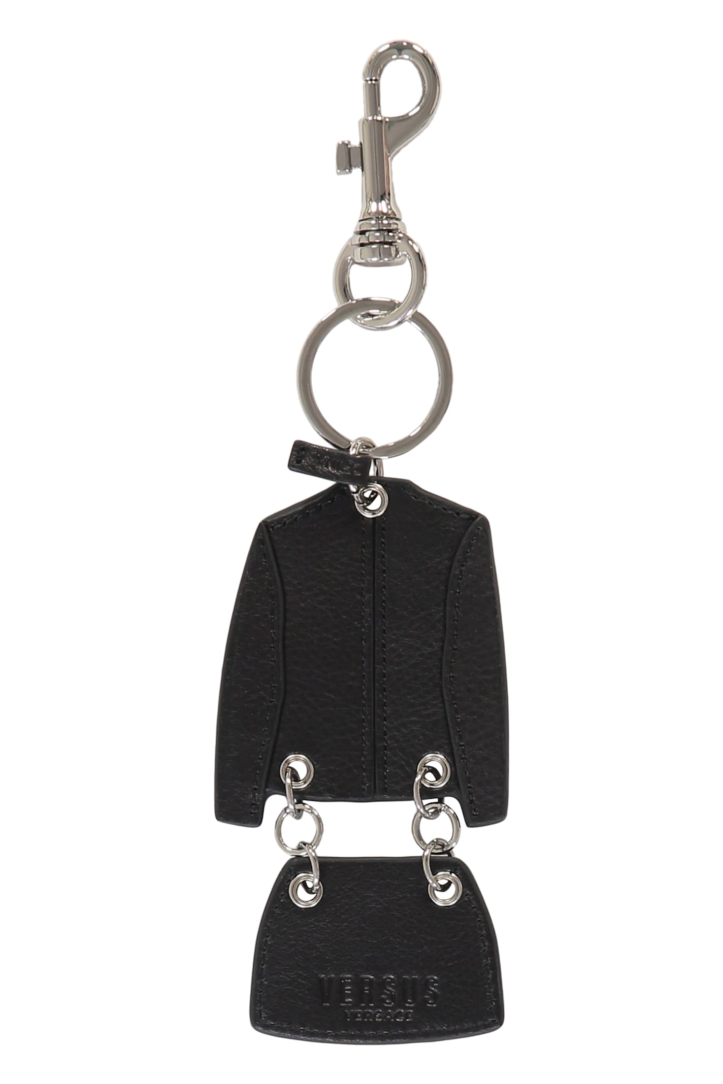 VERSUS LEATHER KEYRING