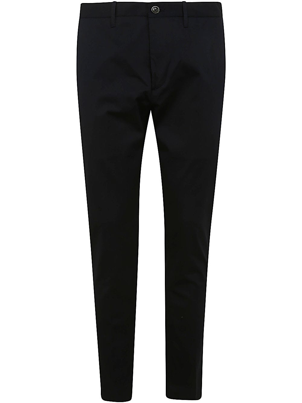 Shop Nine In The Morning Easy Chino Slim Trouser In Navy Blue