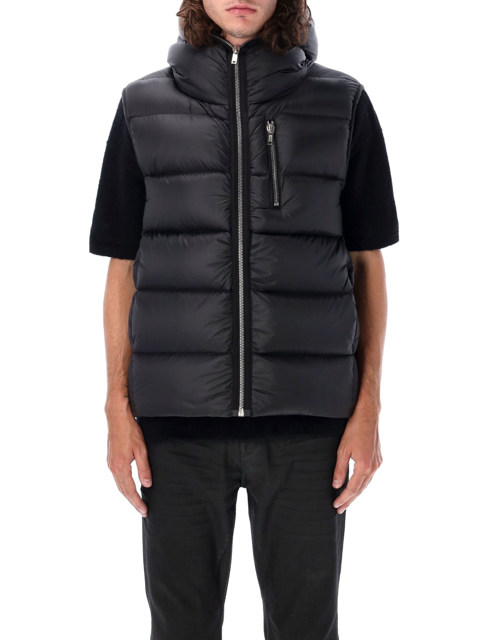 Shop Rick Owens Sealed Vest In Black