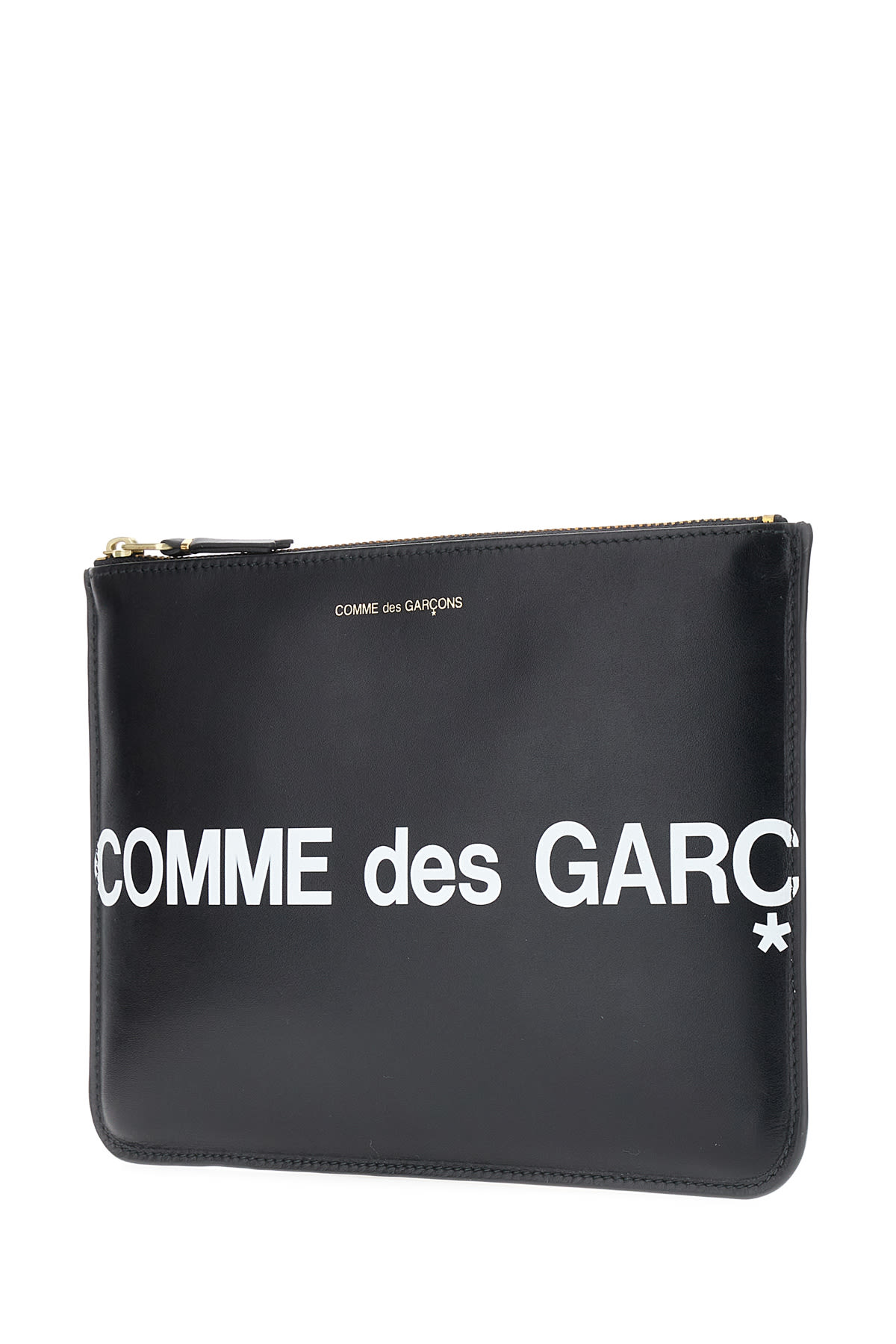 COMME DES GARÇONS BLACK LEATHER POUCH 