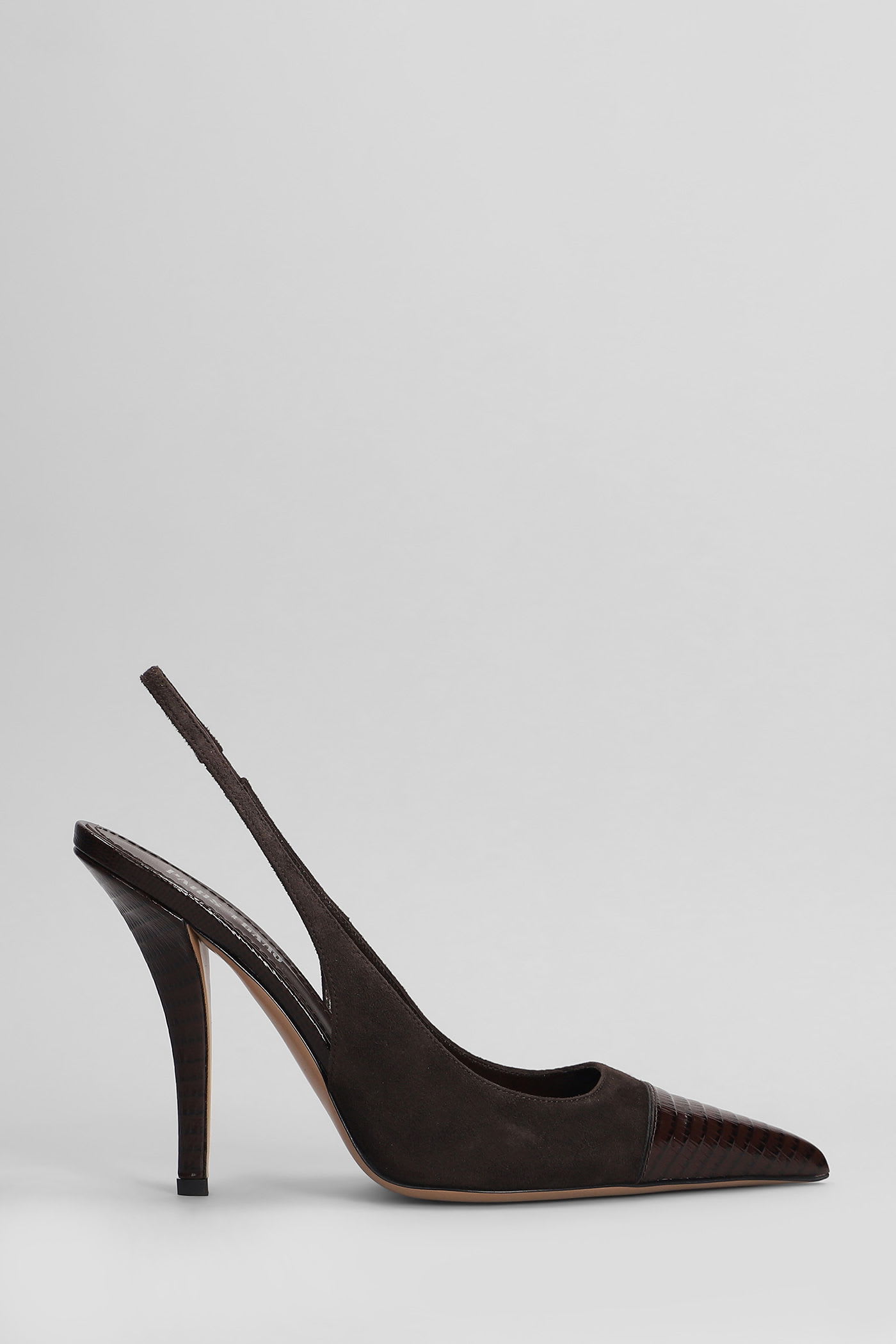 Miranda 105 Pumps In Dark Brown Suede