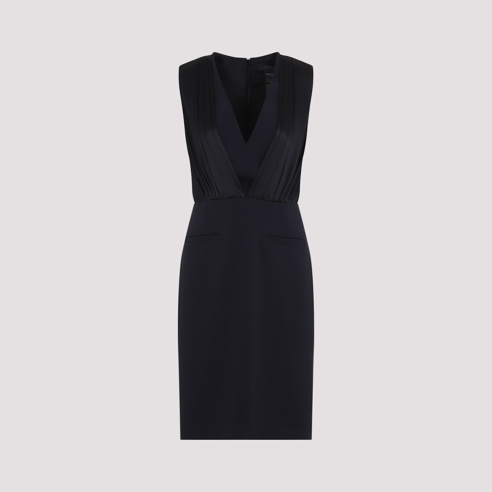 Max Mara Pianoforte Vittor Midi Dress In Blue