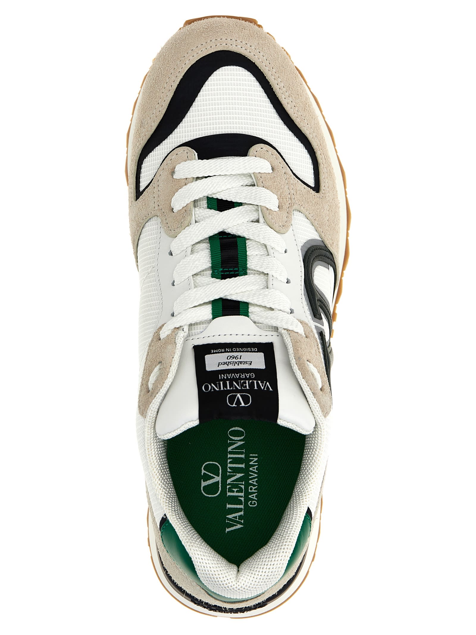 Shop Valentino Garavani Vlogo Pace Sneakers In Multicolor