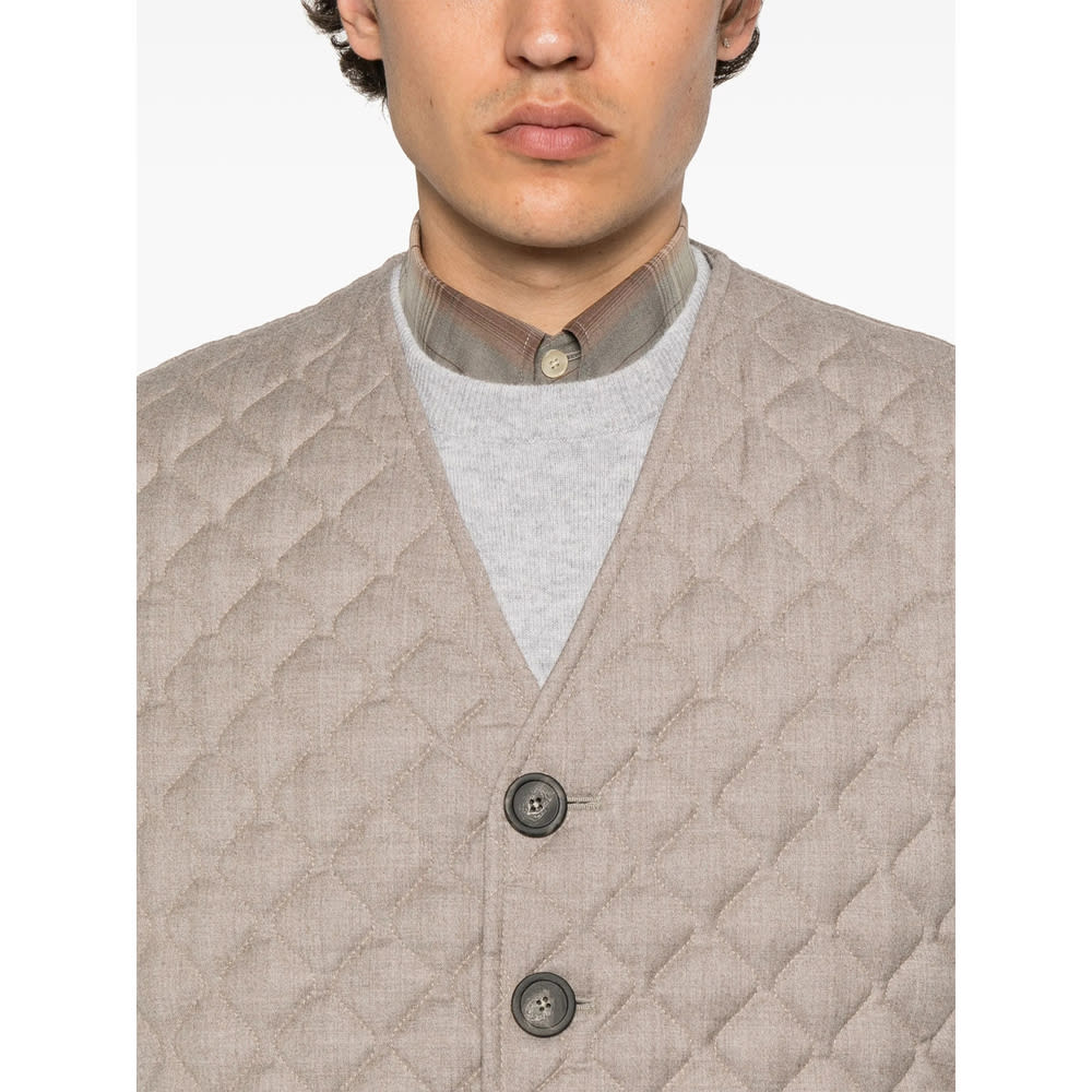 Tagliatore Waistcoat In Brown