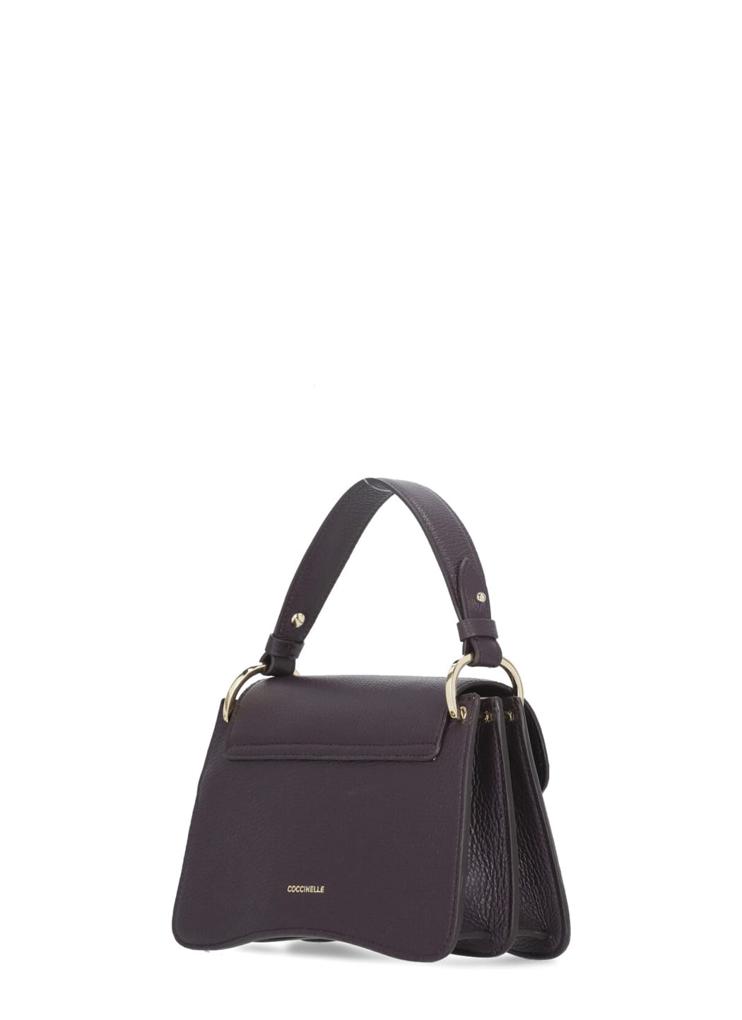 Coccinelle C-me Foldove Top Medium Tote Bag In Purple