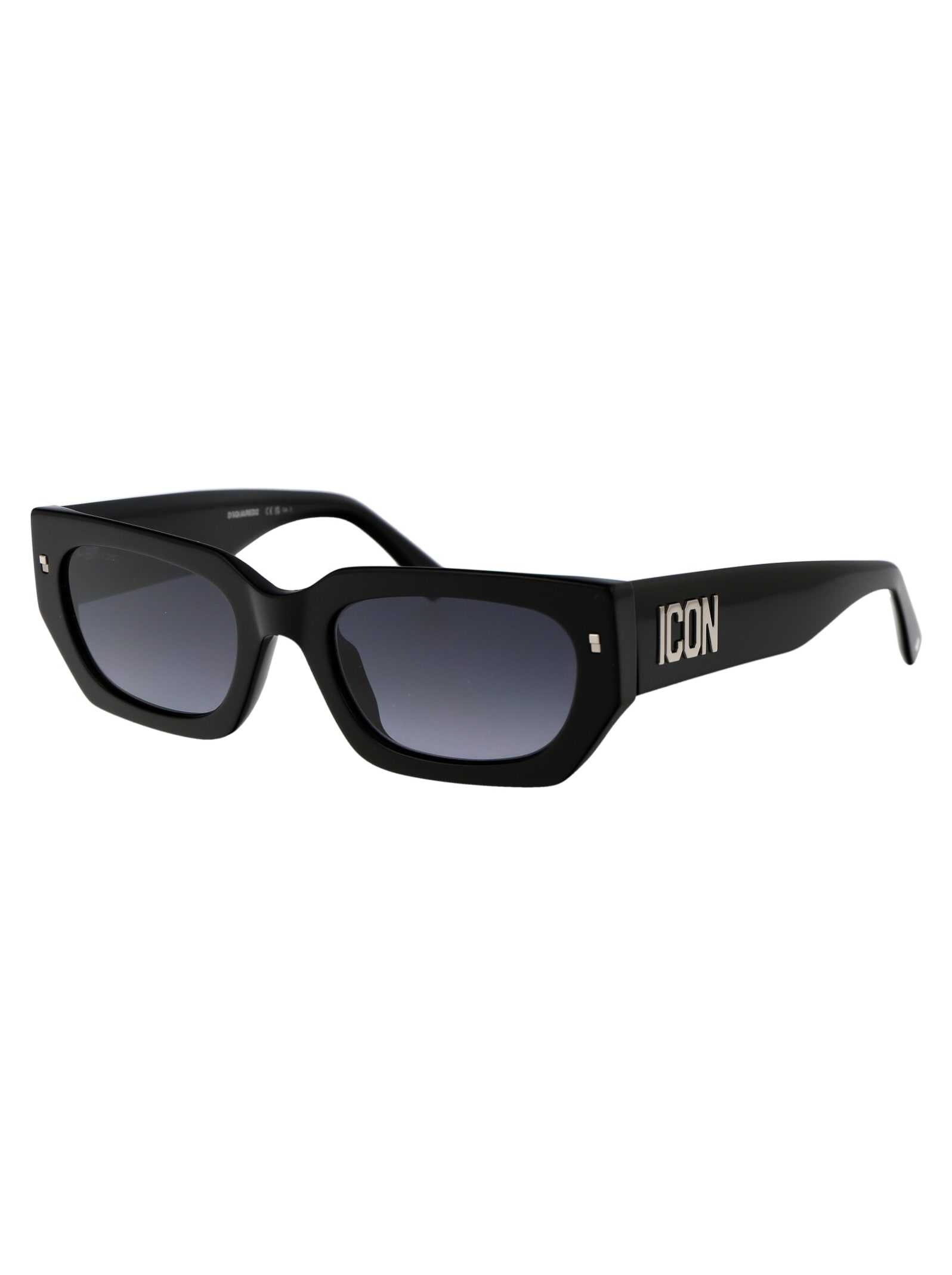 Shop Dsquared2 Icon 0017/s Sunglasses In 8079o Black