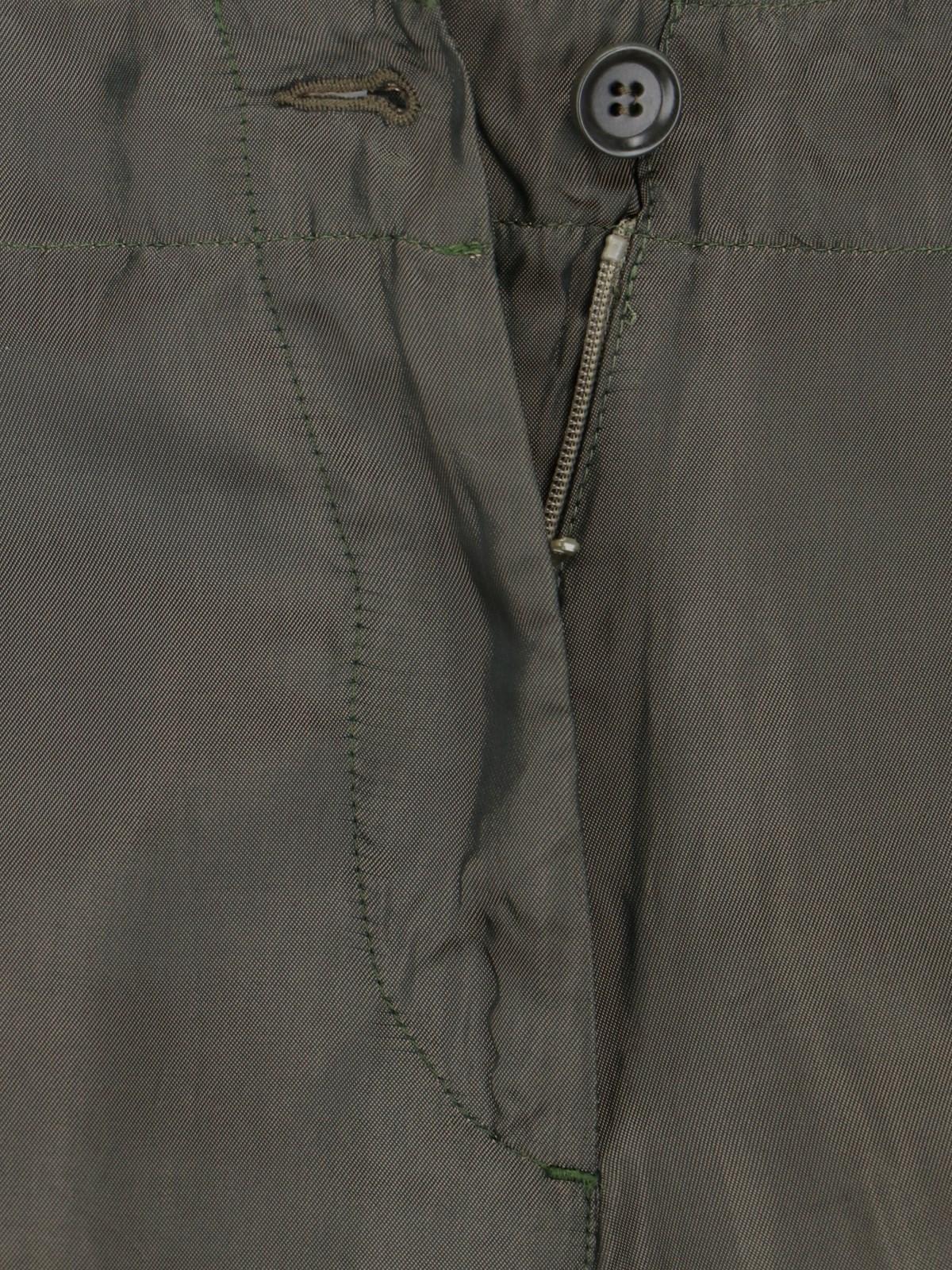 Shop Aspesi Cargo Pants In Verde Militare